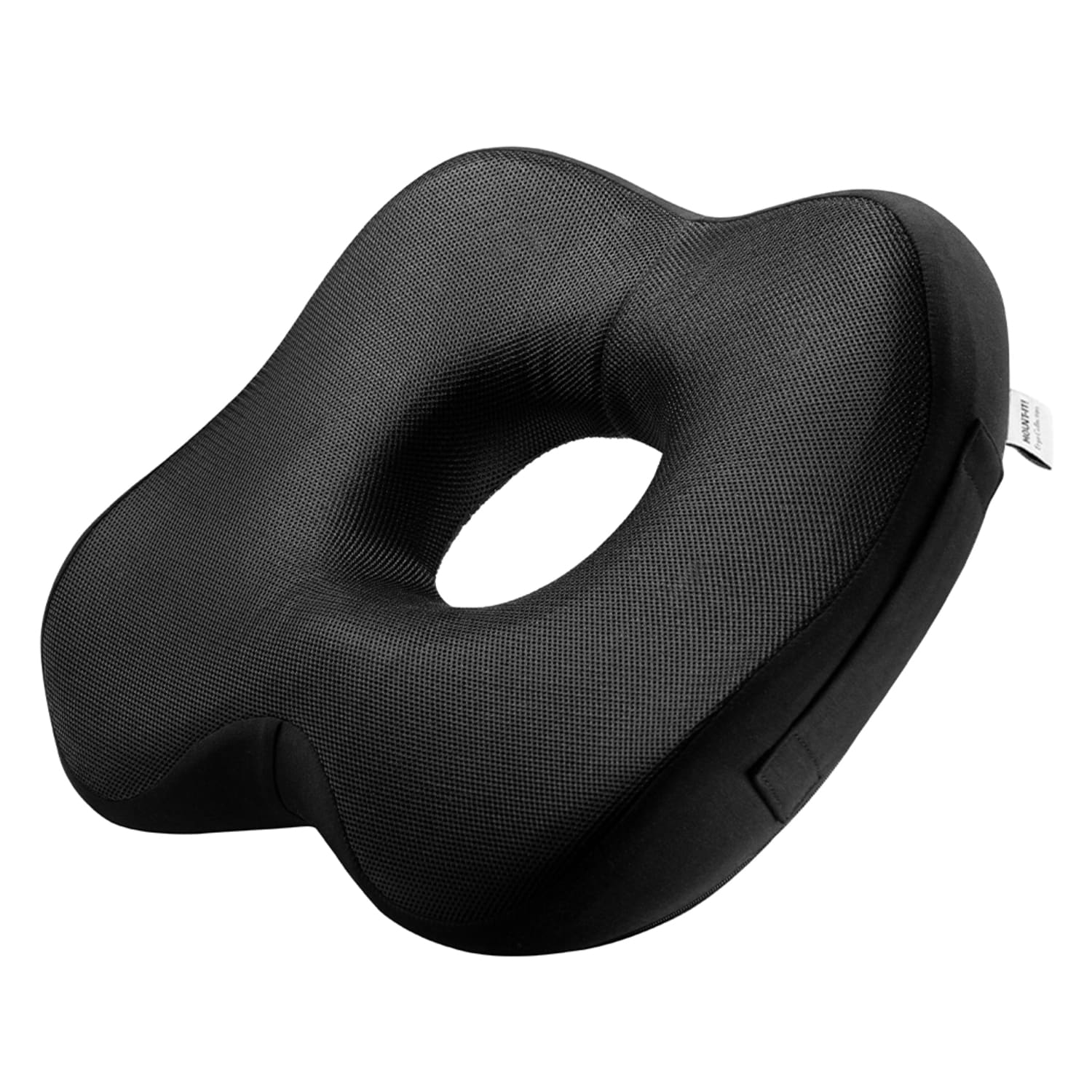 Mount-it! Ergo Collection Ergonomic Seat Cushion, 3-3/16inH x 14-7/16inW x 18-1/2inD, Black