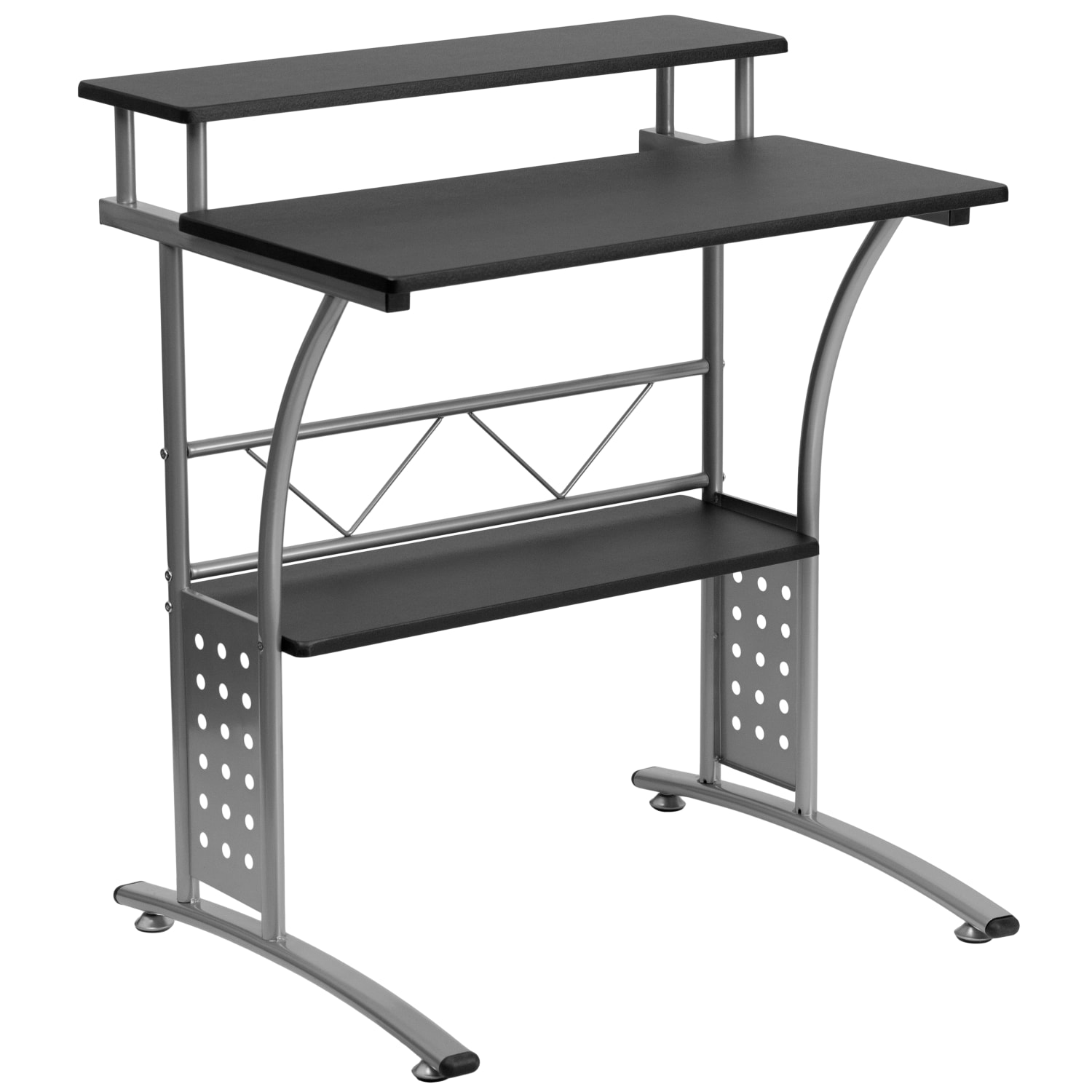 Flash Furniture Clifton 28inW Computer Desk, Black - Image 3
