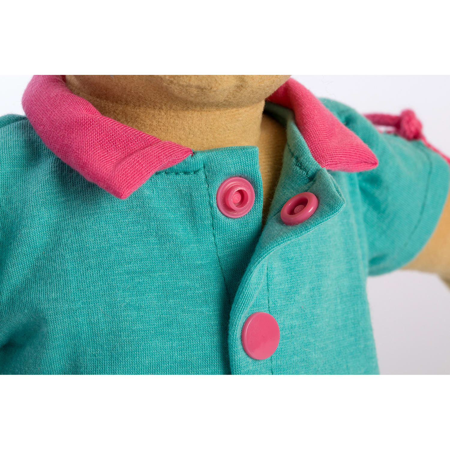 Miniland Educational Multicultural Fastening Doll, Asian Girl, Pre-K To 1 - Image 3