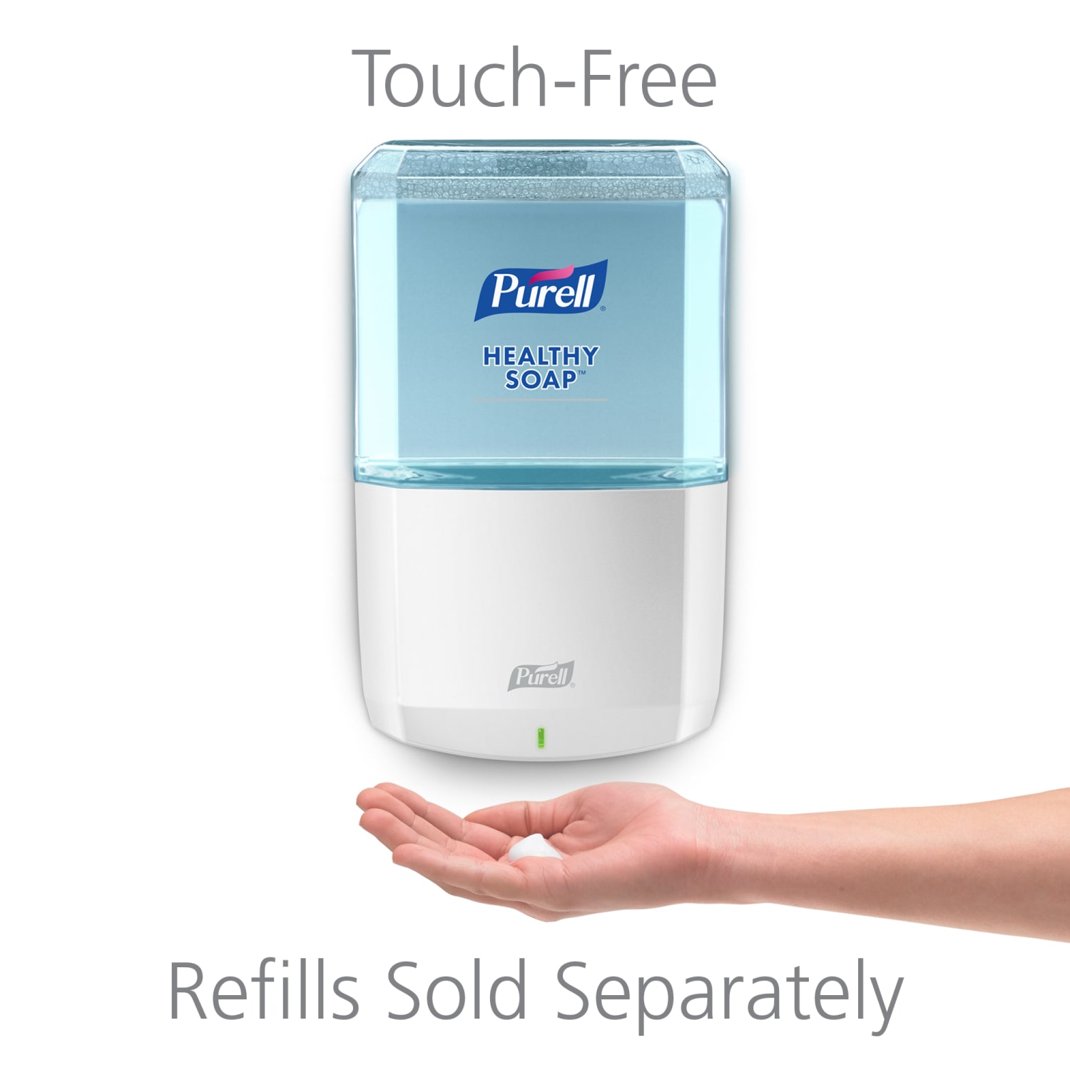 Purell ES6 Wall-Mount Touchless Soap Dispenser, White - Image 3
