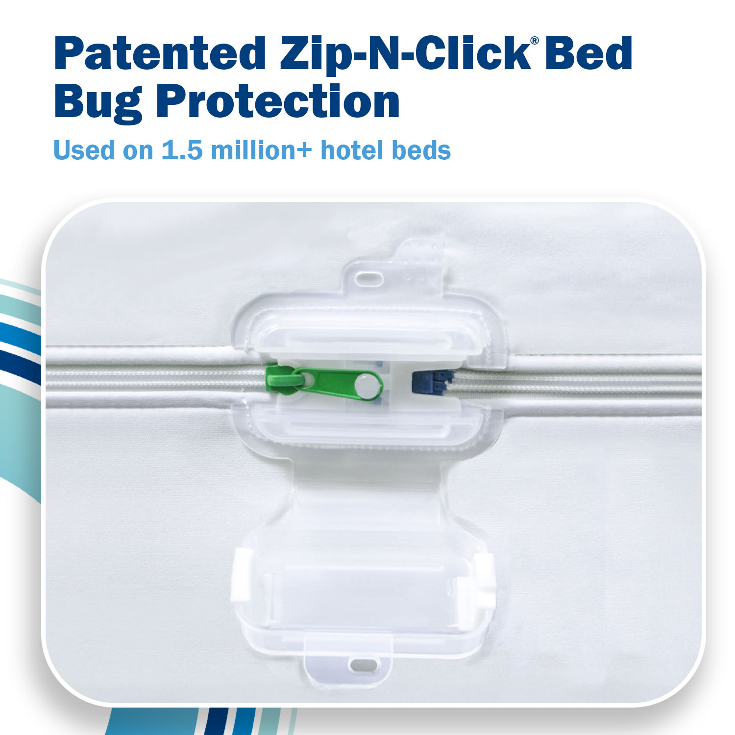 CleanRest Presto! Mattress Encasements, Twin, 75inL x 39inW x 15inD, White, Case Of 10 Encasements - Image 4