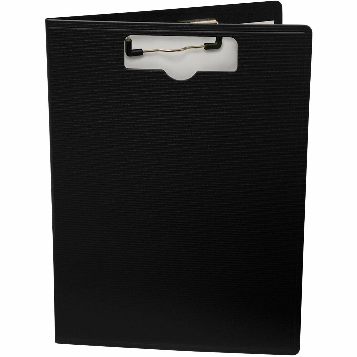 Baumgartens Mobile OPS Unbreakable Recycled Clipboard - 0.50in Clip Capacity - Top Opening - 8 1/2in x 11in - Black - 1 Each