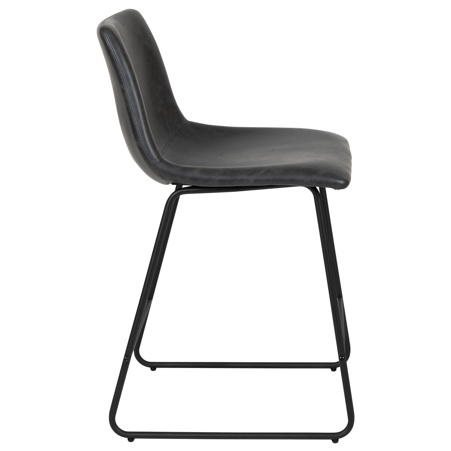 Flash Furniture LeatherSoft™ Faux Leather CounterHeight Bar Stools Gray Set Of 2 Stools PopularChairscom Flash Furniture LeatherSoft™ Faux Leather Counter Height Bar Stools Gray Set Of 2 Stools PopularChairscom