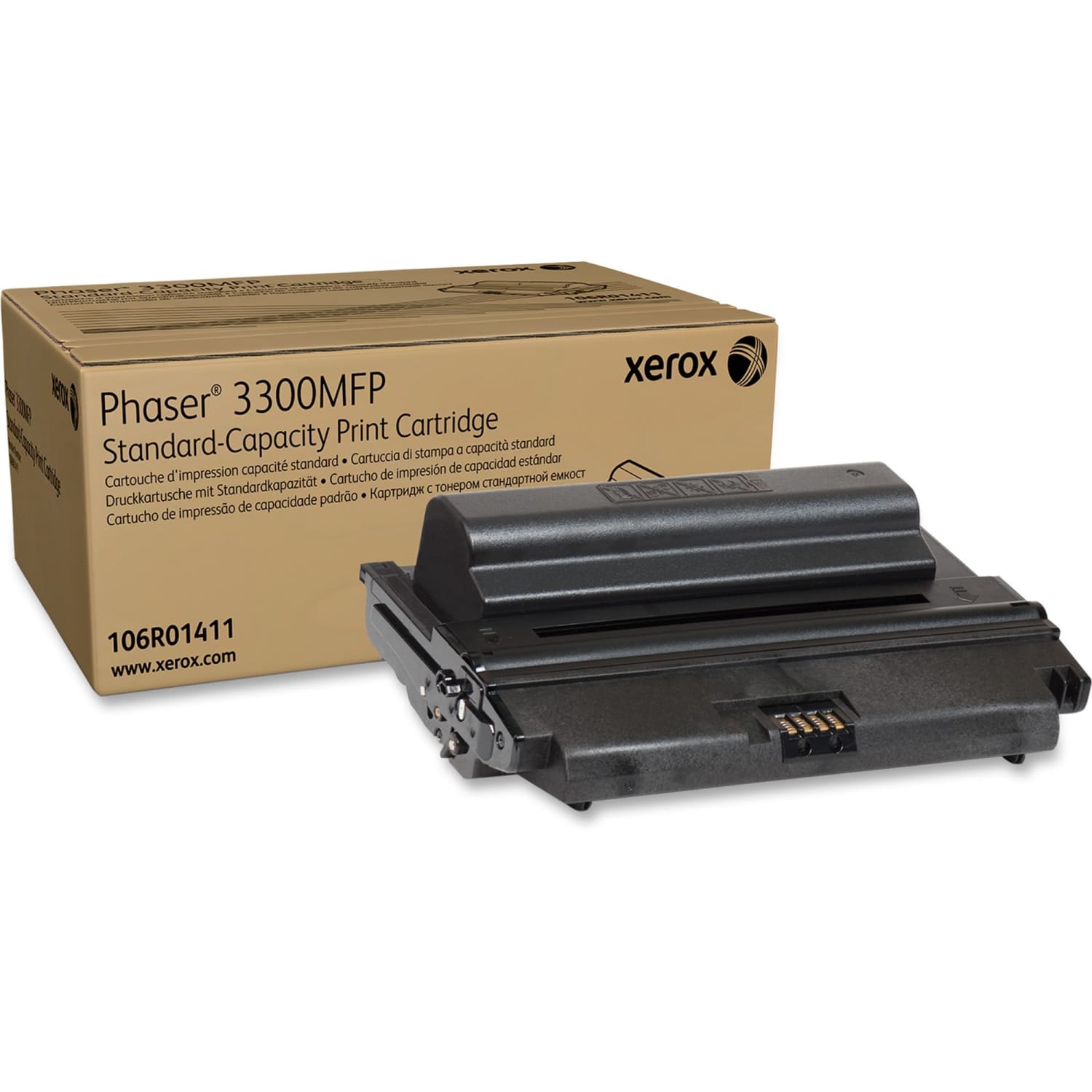 Xerox 3300 Black Toner Cartridge, 106R01411 - Image 4