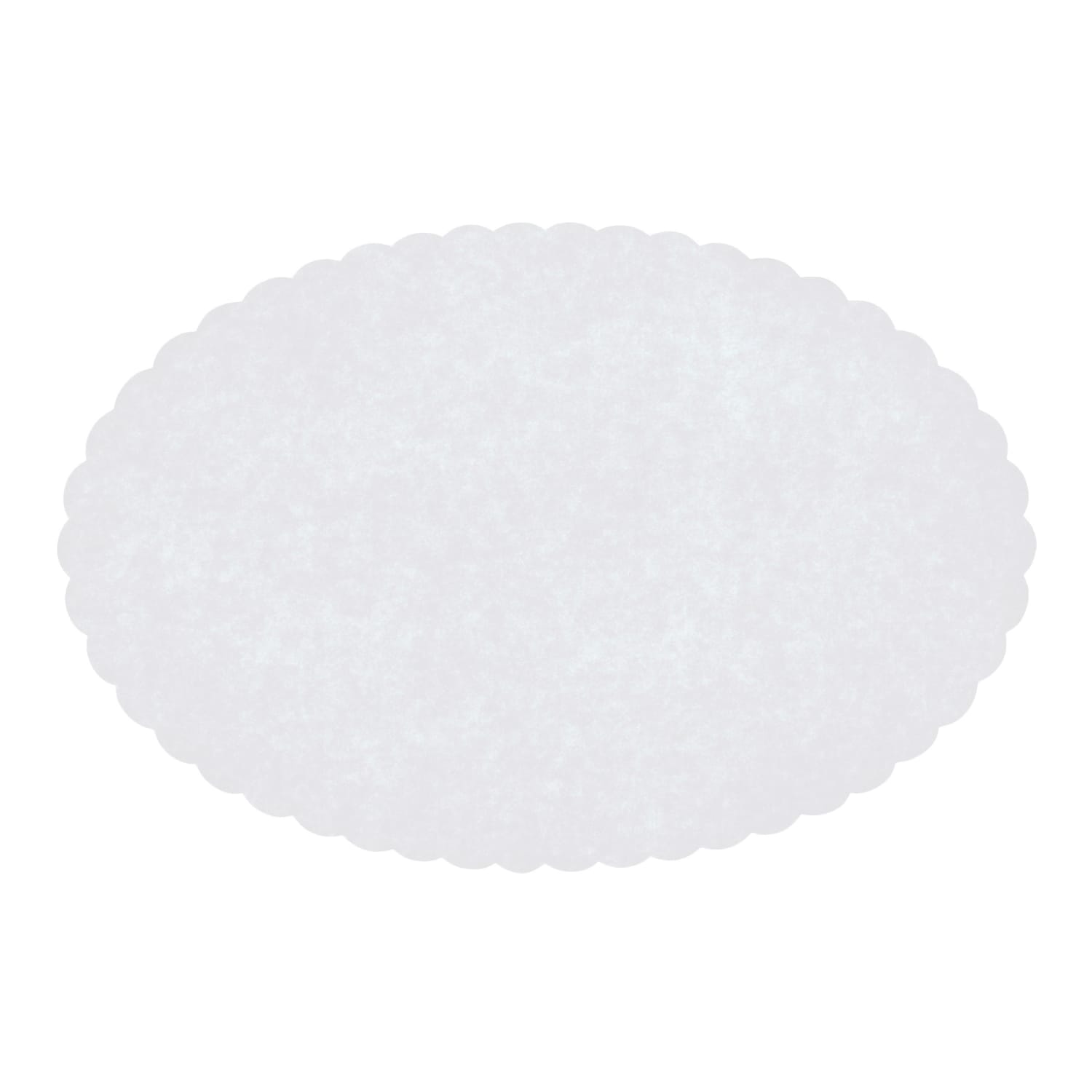 Hoffmaster Oval Wastebasket Liners, 6in x 9in, White, Pack Of 2,000