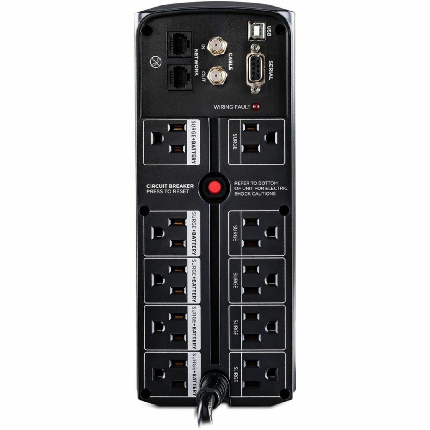CyberPower CP900AVR AVR UPS Systems - 900VA/560W, 120 VAC, NEMA 5-15P, Mini-Tower, 10 Outlets, PowerPanel Personal, $300000 CEG, 3YR Warranty - Image 3