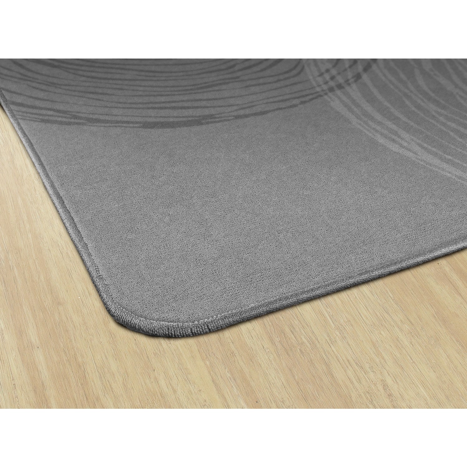 Flagship Carpets Kaleidoscope Rectangular Rug, 72in x 108in, Gray - Image 4