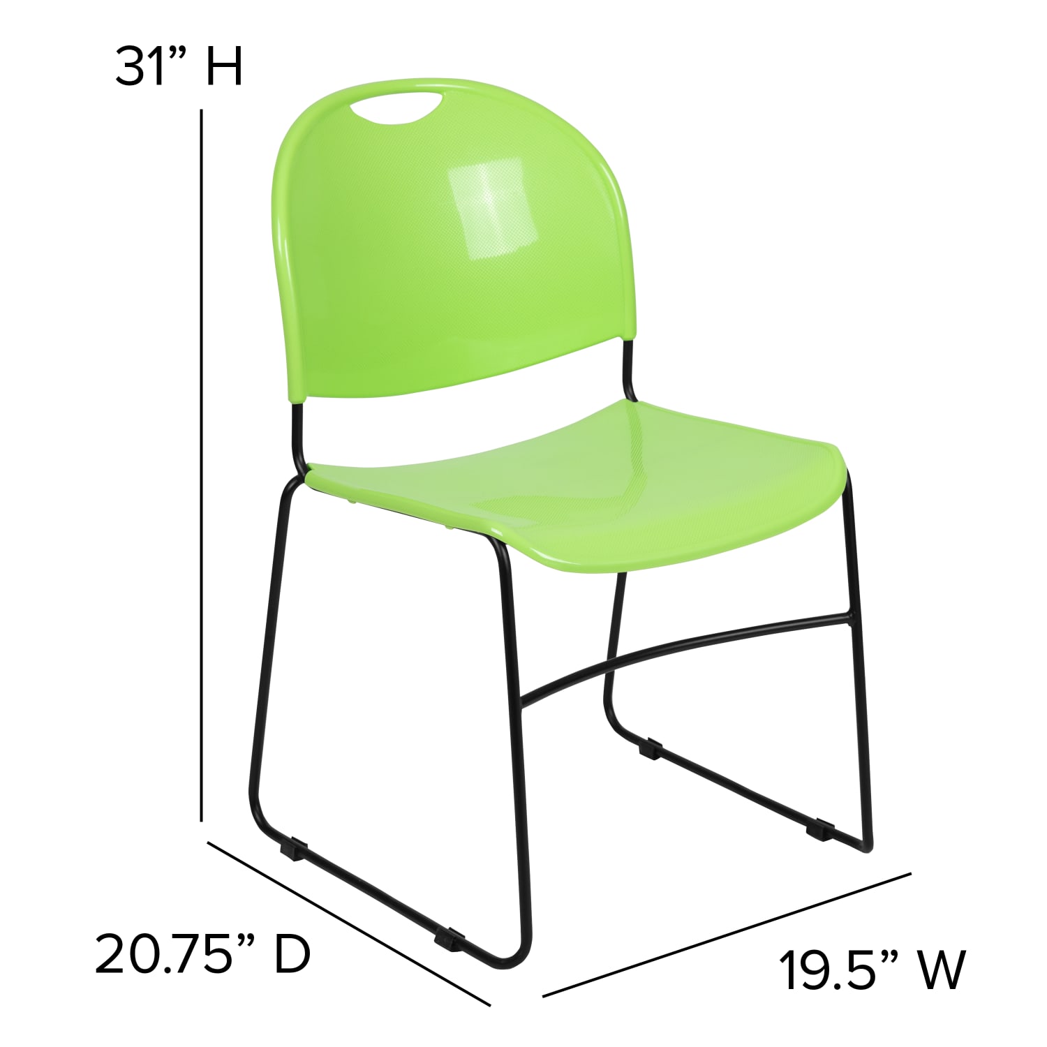 Flash Furniture HERCULES Series UltraCompact Stack Chairs Green Set Of 5 Chairs PopularChairscom Flash Furniture HERCULES Series Ultra Compact Stack Chairs Green Set Of 5 Chairs PopularChairscom