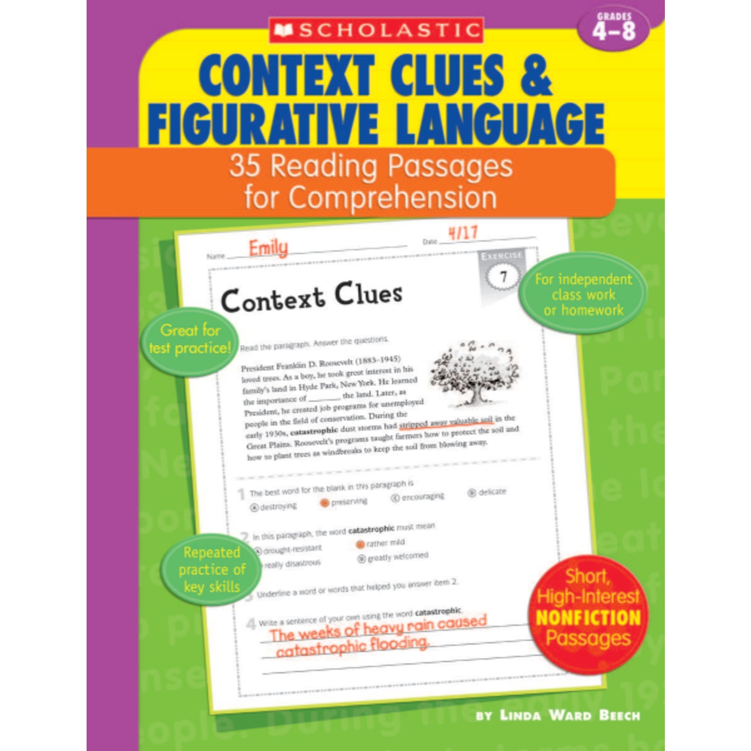 Scholastic Comprehension - Context Clues - Grades 4-8