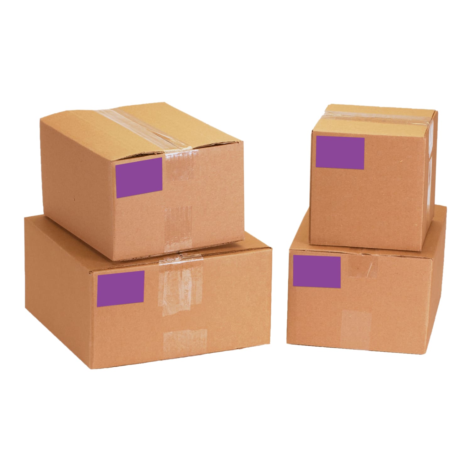 Tape Logic WriteOn Inventory Labels, DL636M, Rectangle, 2in x 4in, Purple, Roll Of 500 - Image 3