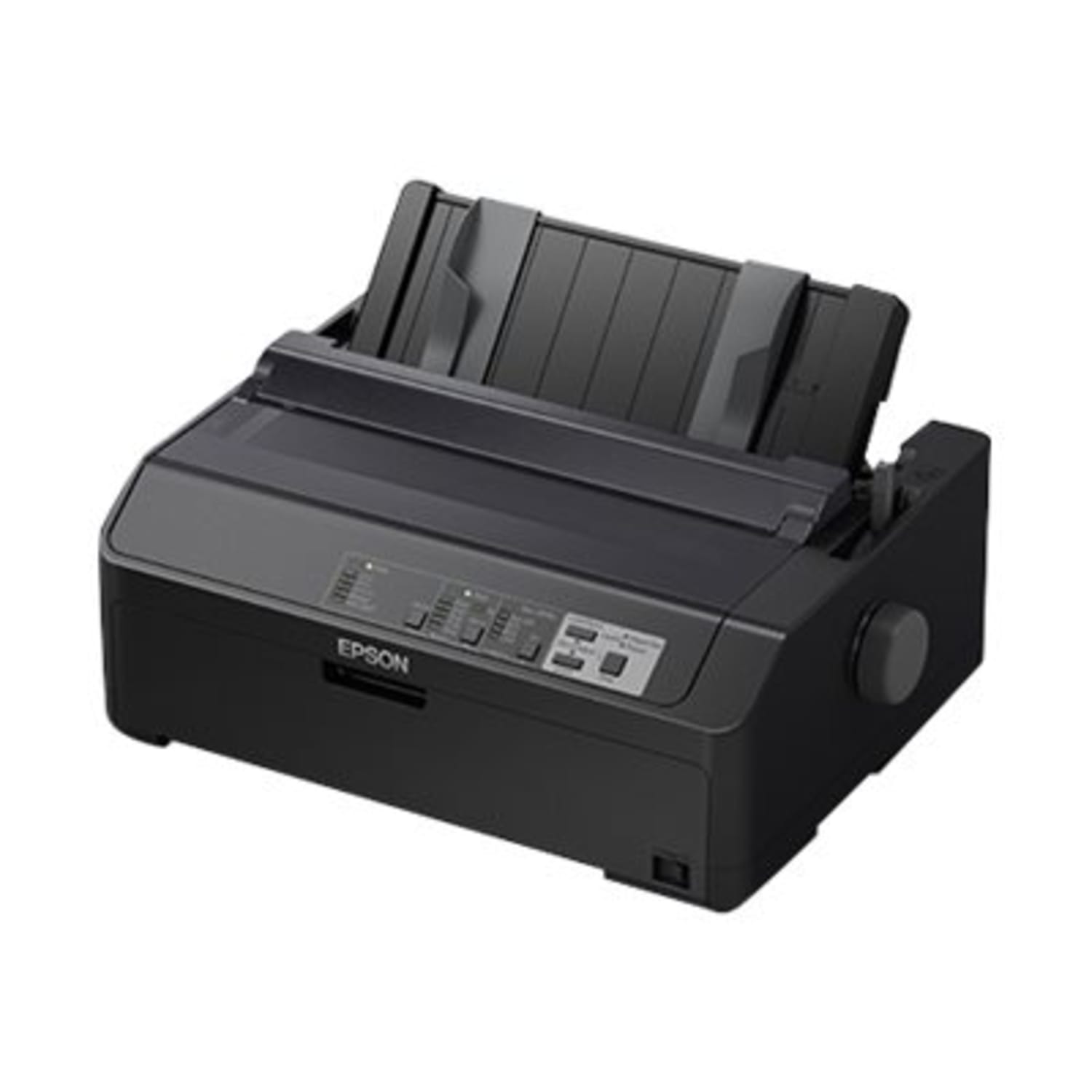 Epson LQ 590II NT - Printer - B/W - dot-matrix - 10 in (width), - 24 pin - up to 584 char/sec - parallel, USB 2.0, LAN, serial - Image 3