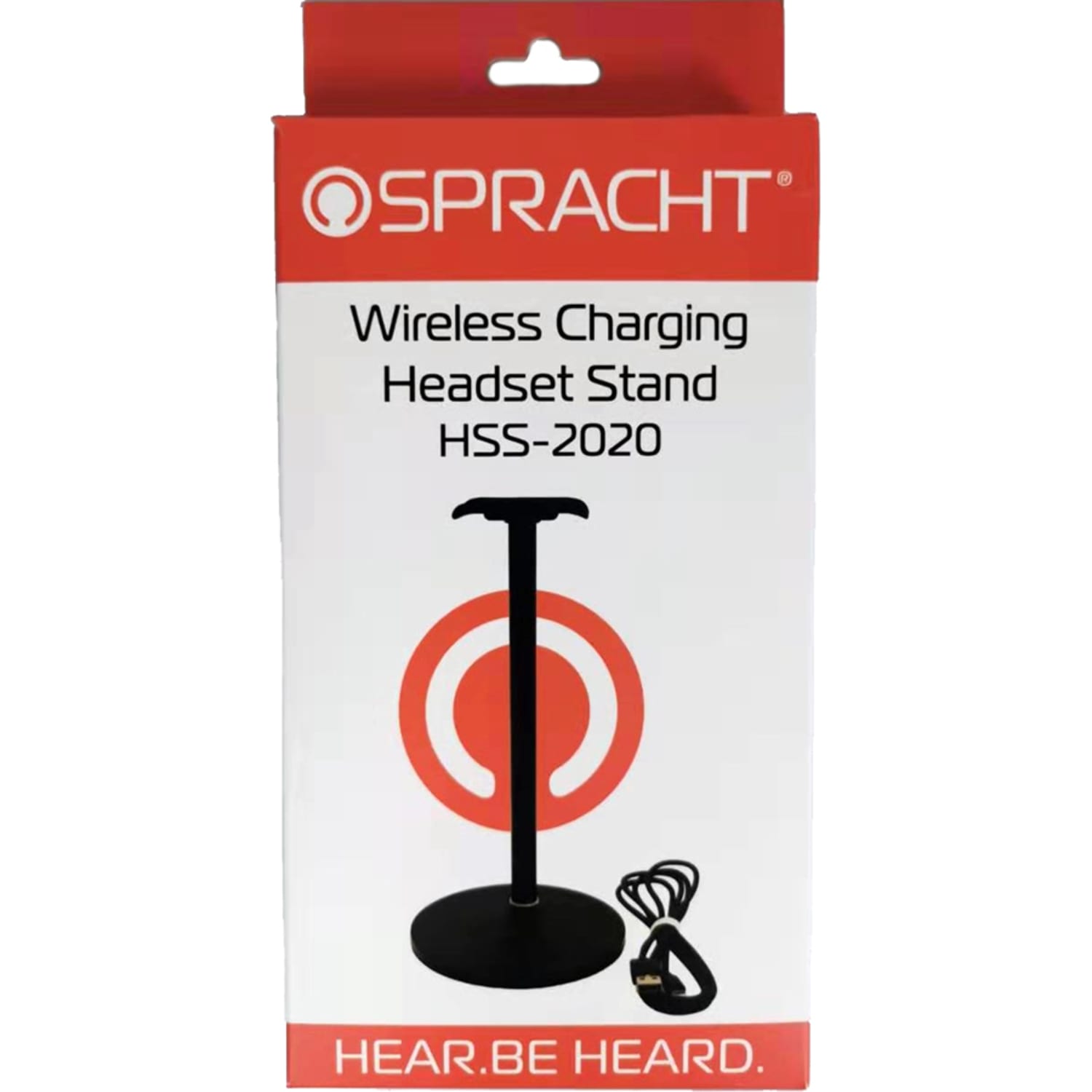 Spracht HSS-2020 Cradle - Wireless - Headset, Smartphone - Qi - Charging Capability - Image 6