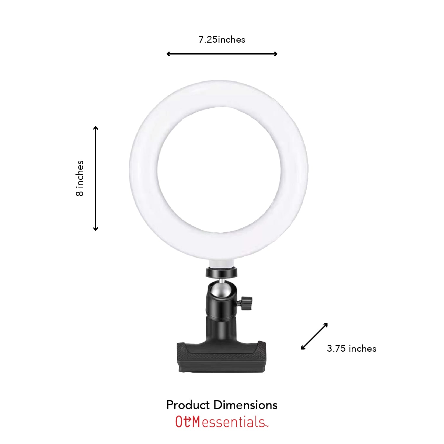 OTM Essentials LED Ring Light, 6inH, 10 Watt - Image 3