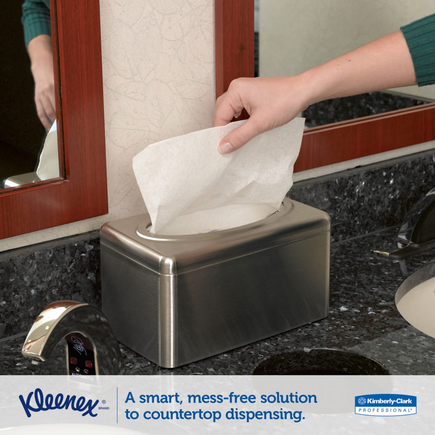 Kleenex 1-Ply Paper Towels In A Pop-Up Box, Pack Of 120 Sheets - Image 3