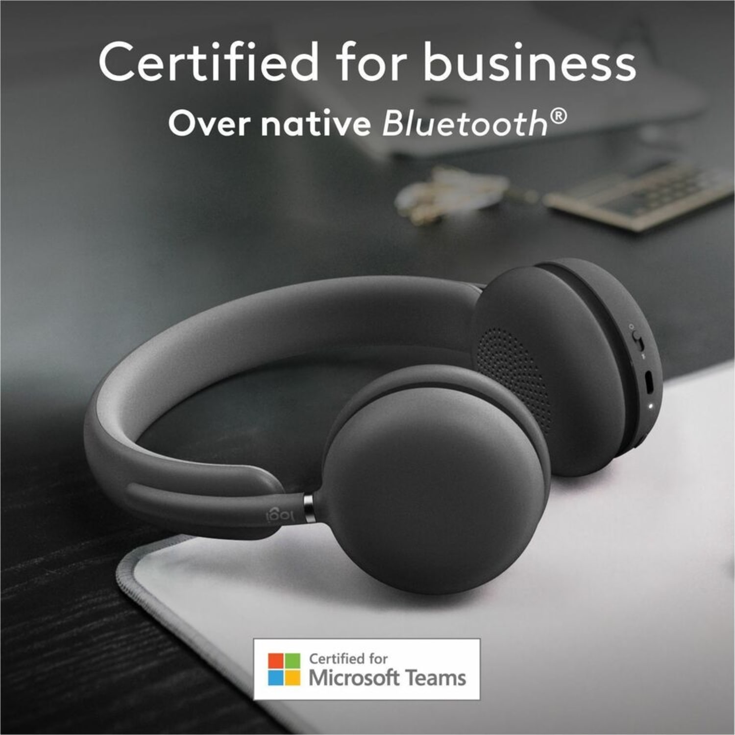 Logitech Zone Wireless 2 Noise Canceling Headset with Hybrid ANC, Bluetooth, Certified for Zoom, Google Meet, Google Voice, 981001435 - Image 3