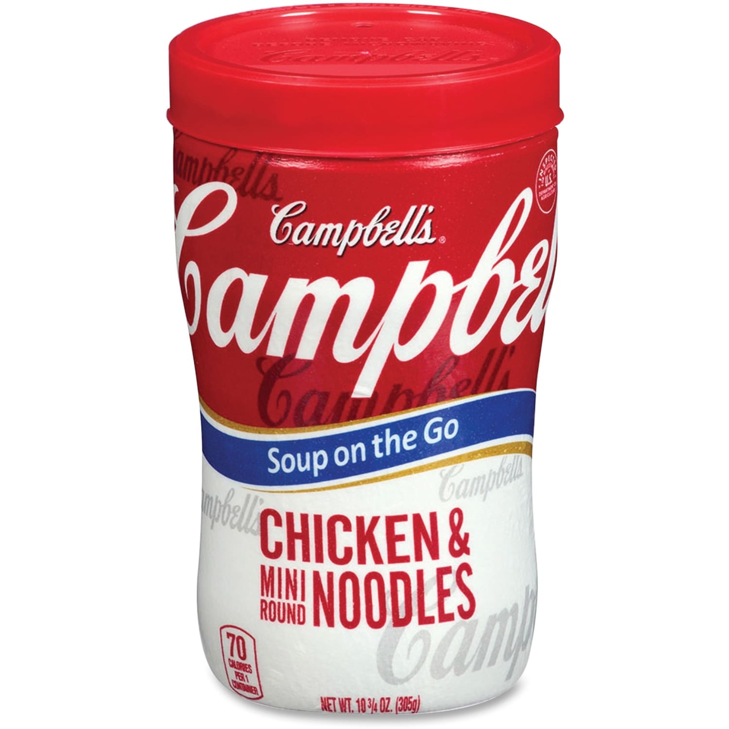 Campbells Soup At Hand, Chicken With Mini Noodles, 10.75 Oz, Box Of 8 - Image 3