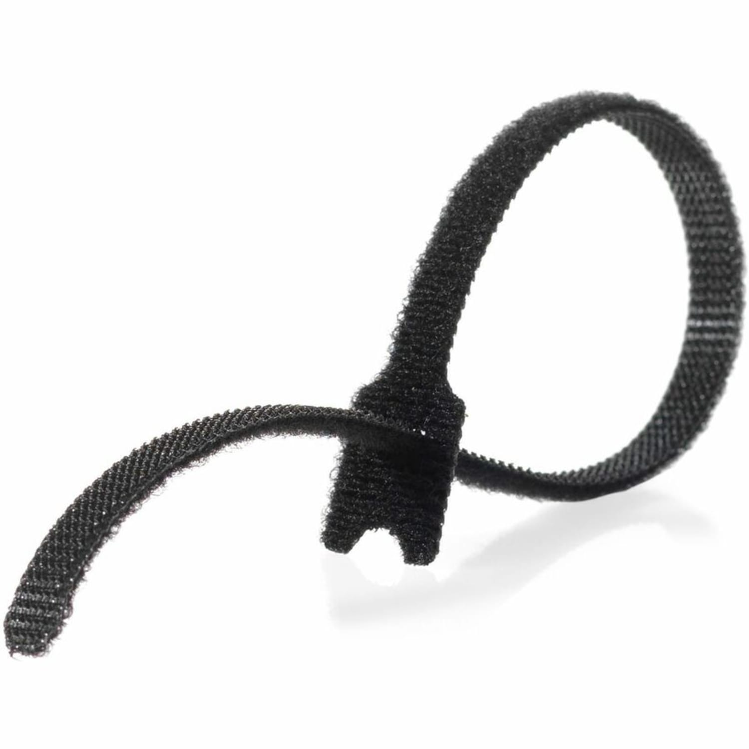 VELCRO Brand VELCRO Brand Reusable Self-Gripping Cable Ties - Tie - Black - 25 Pack - Image 3