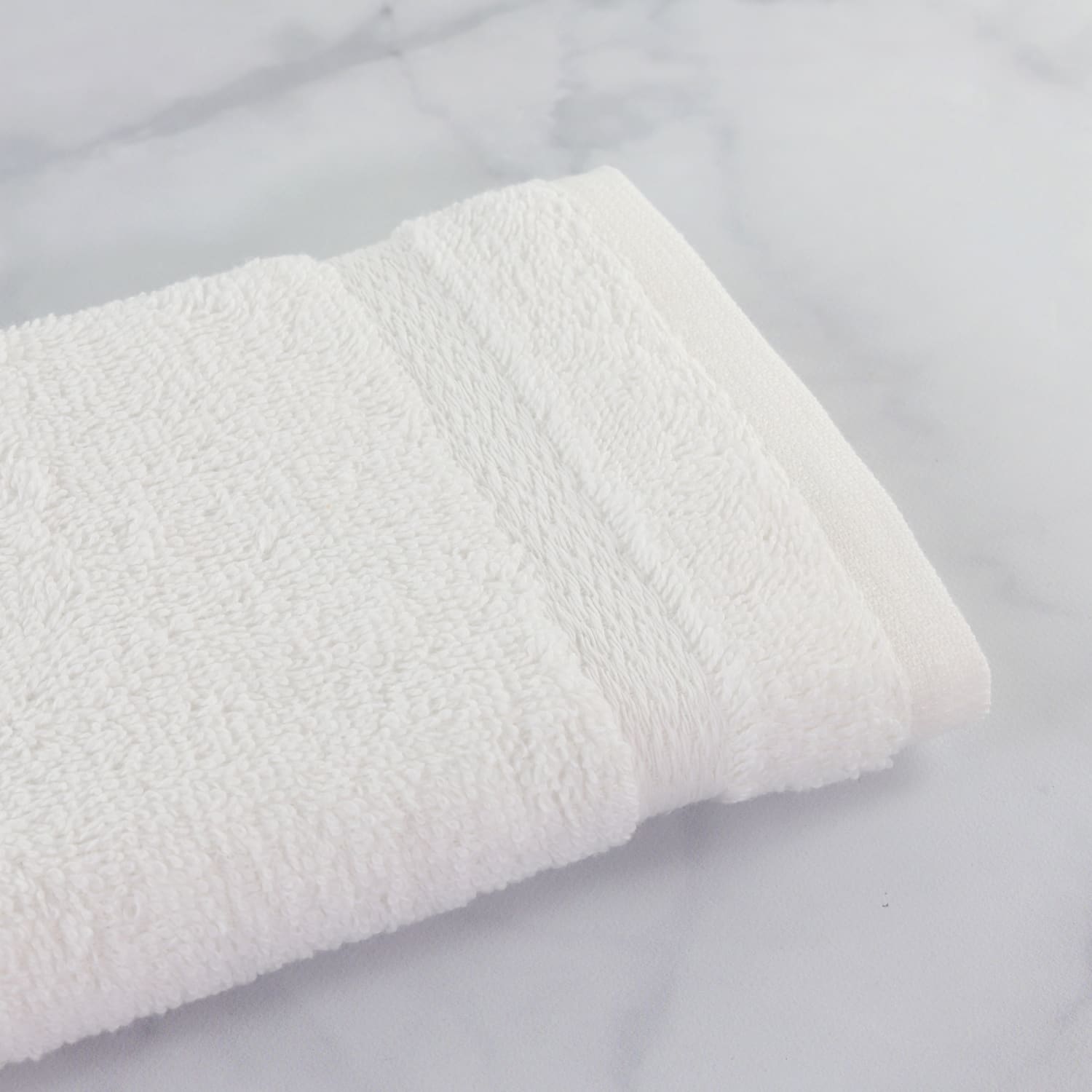 1888 Mills Crown Touch Cotton Washcloths, 13inx 13in, White, Case of 300 - Image 4