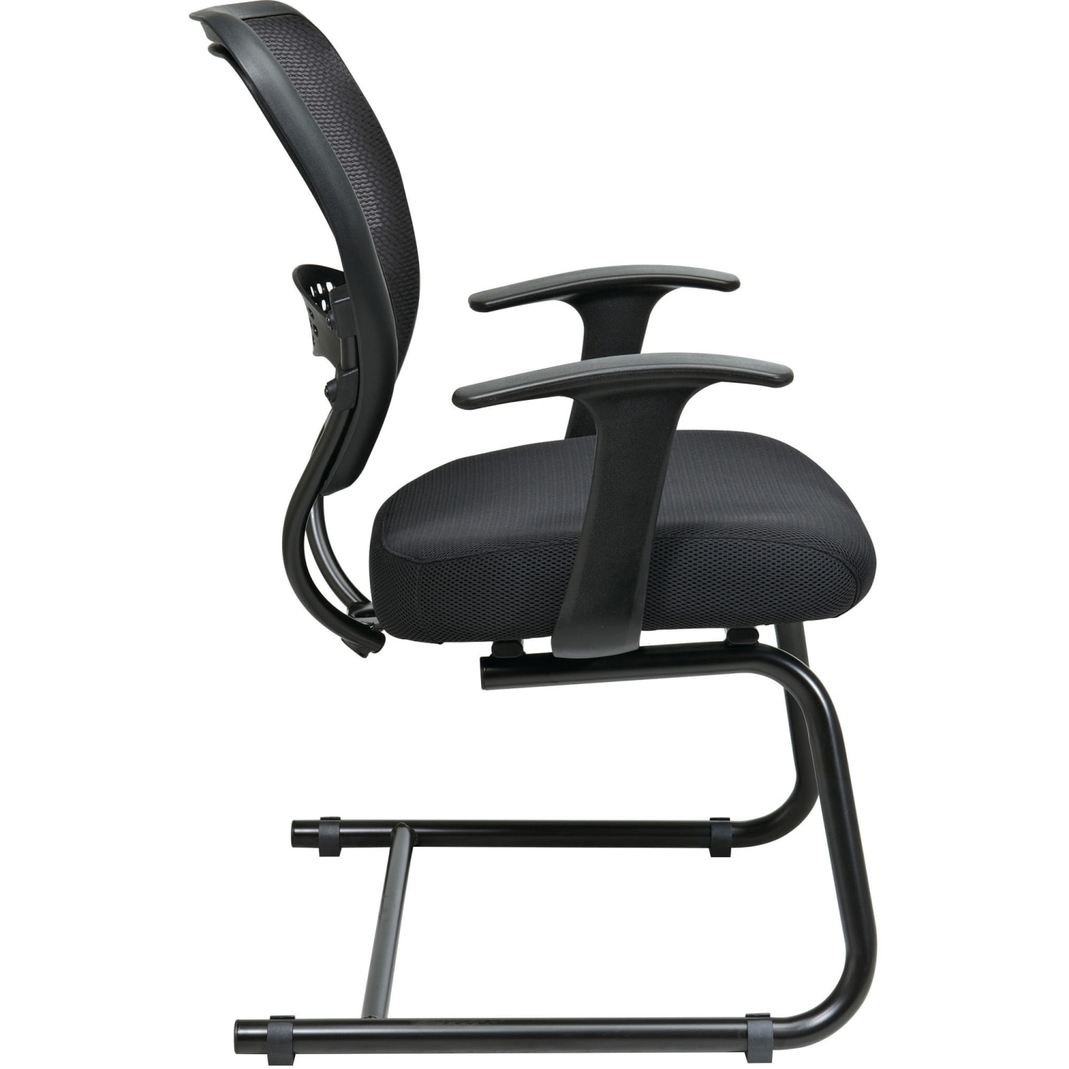 Office Star Matrex Mesh Back Guest Chair Black PopularChairscom