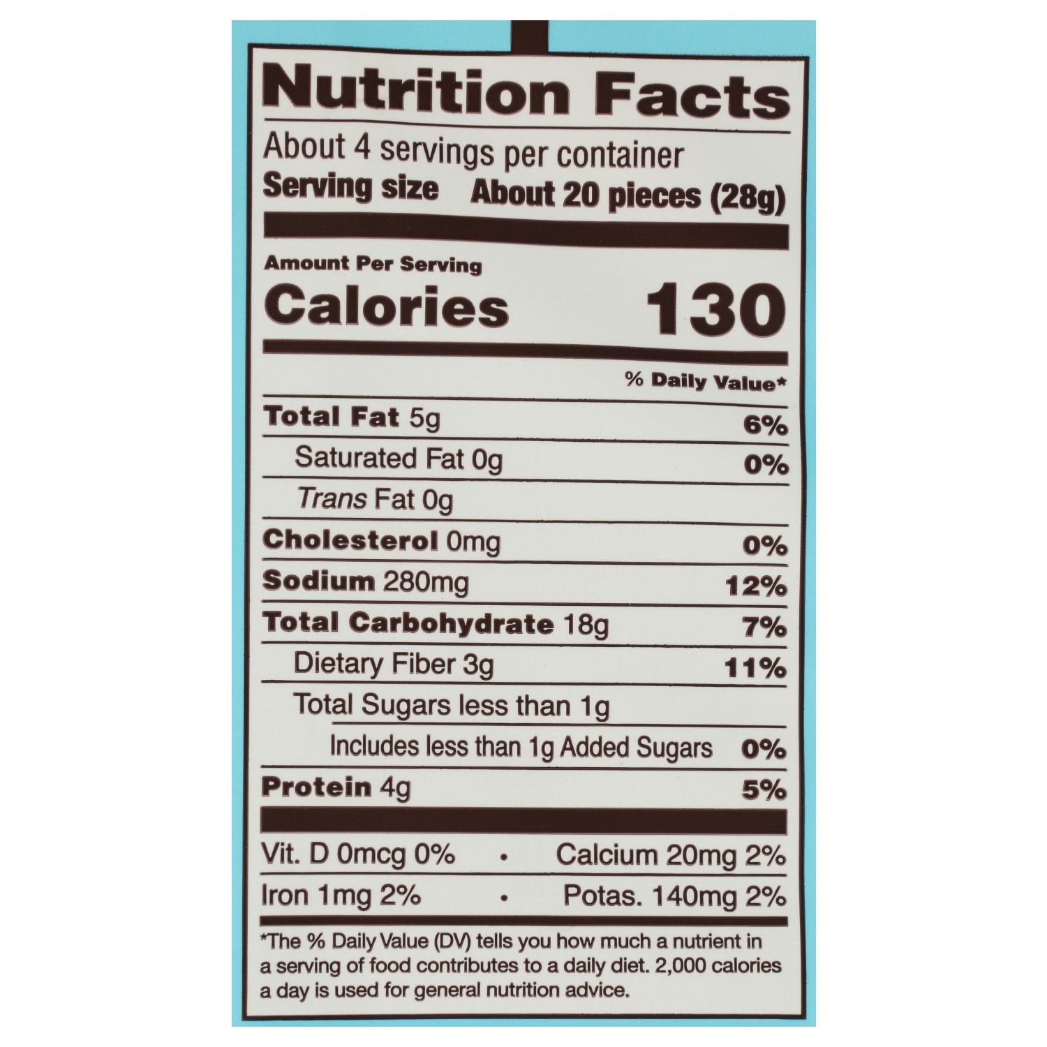 HIPPEAS Chickpea Puffs, White Cheddar, 4 Oz, Total Qty 12 - Image 3