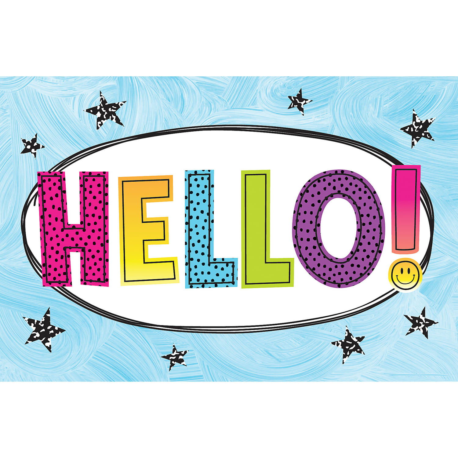 Teacher Created Resources Brights 4Ever Hello Postcards, 30 Per Pack, Set Of 6 Packs - Image 3