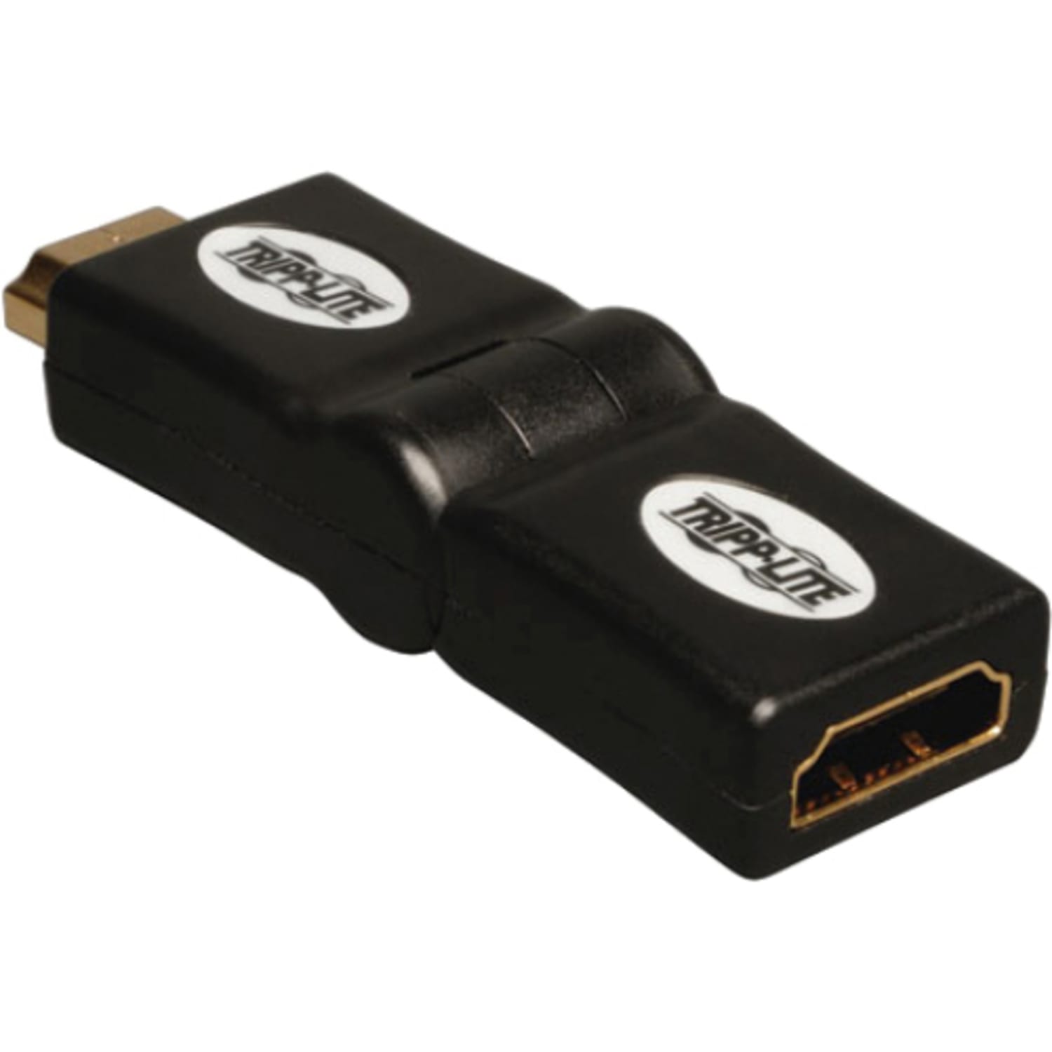 Tripp Lite HDMI Male to Female Swivel Adapter Up / Down Angled Connector M/F - HDMI adapter - HDMI male to HDMI female - black - Image 4