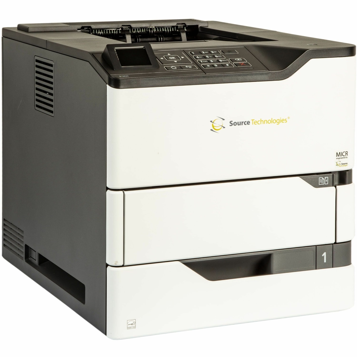 Secure MICR ST9830 Network - with Key Locks - 55 ppm Mono - 1200x 1200 dpi Print - 650 Sheets Input - J1010010000 - Image 6