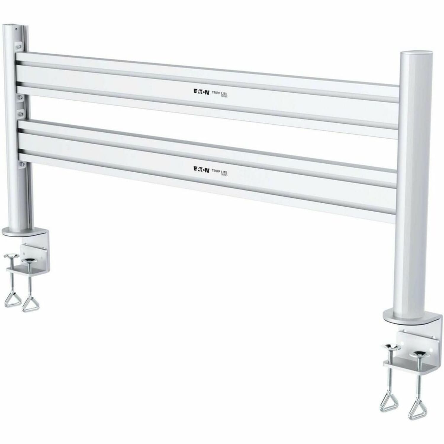 Eaton Tripp Lite Series Slat Rail for Slat Wall System, 40 in. (102 cm), TAA - Height Adjustable - 32? Screen Support - 33 lb Load Capacity - Aluminum - Image 4