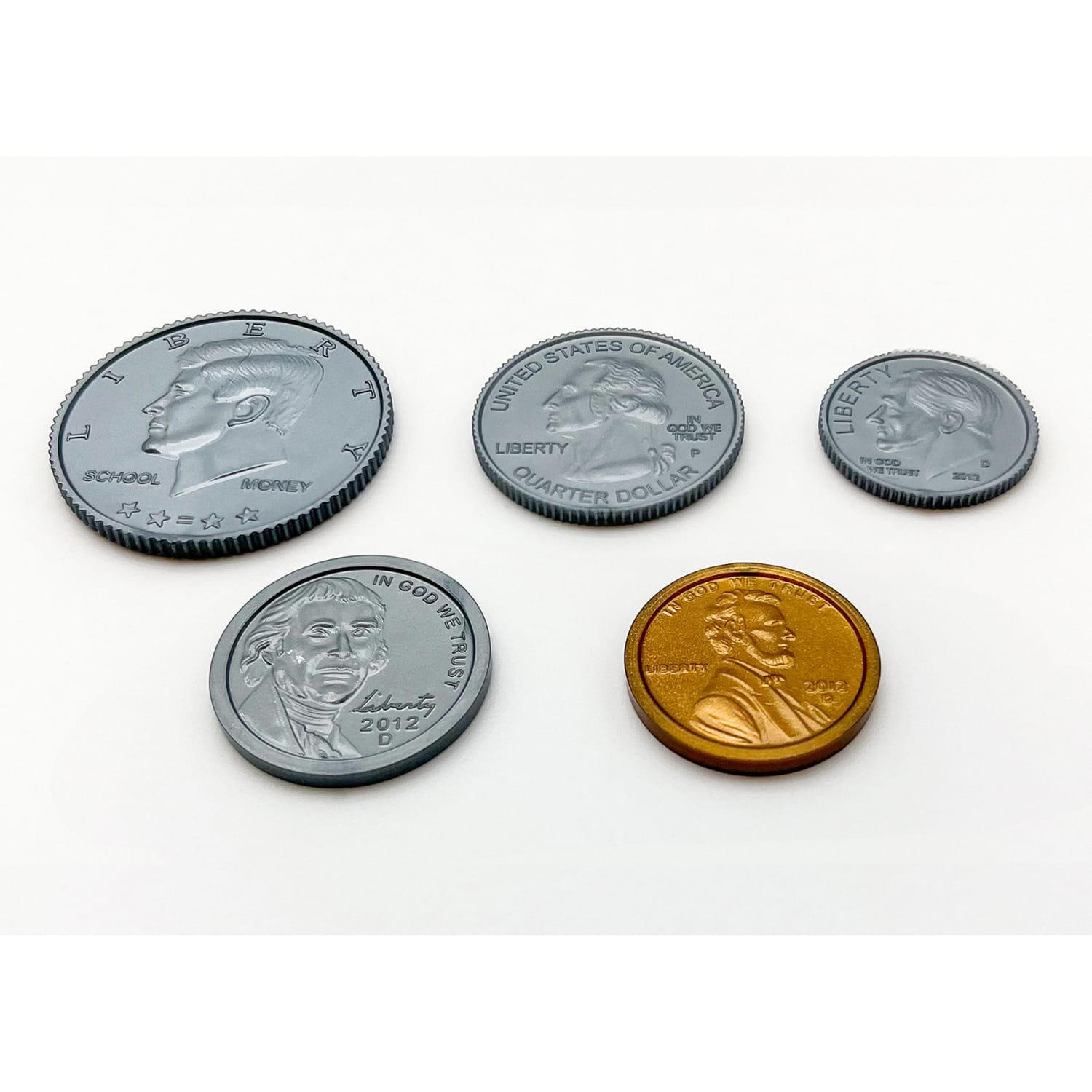 Teacher Created Resources Play Money: Assorted Coins, Pack Of 6 - Image 6