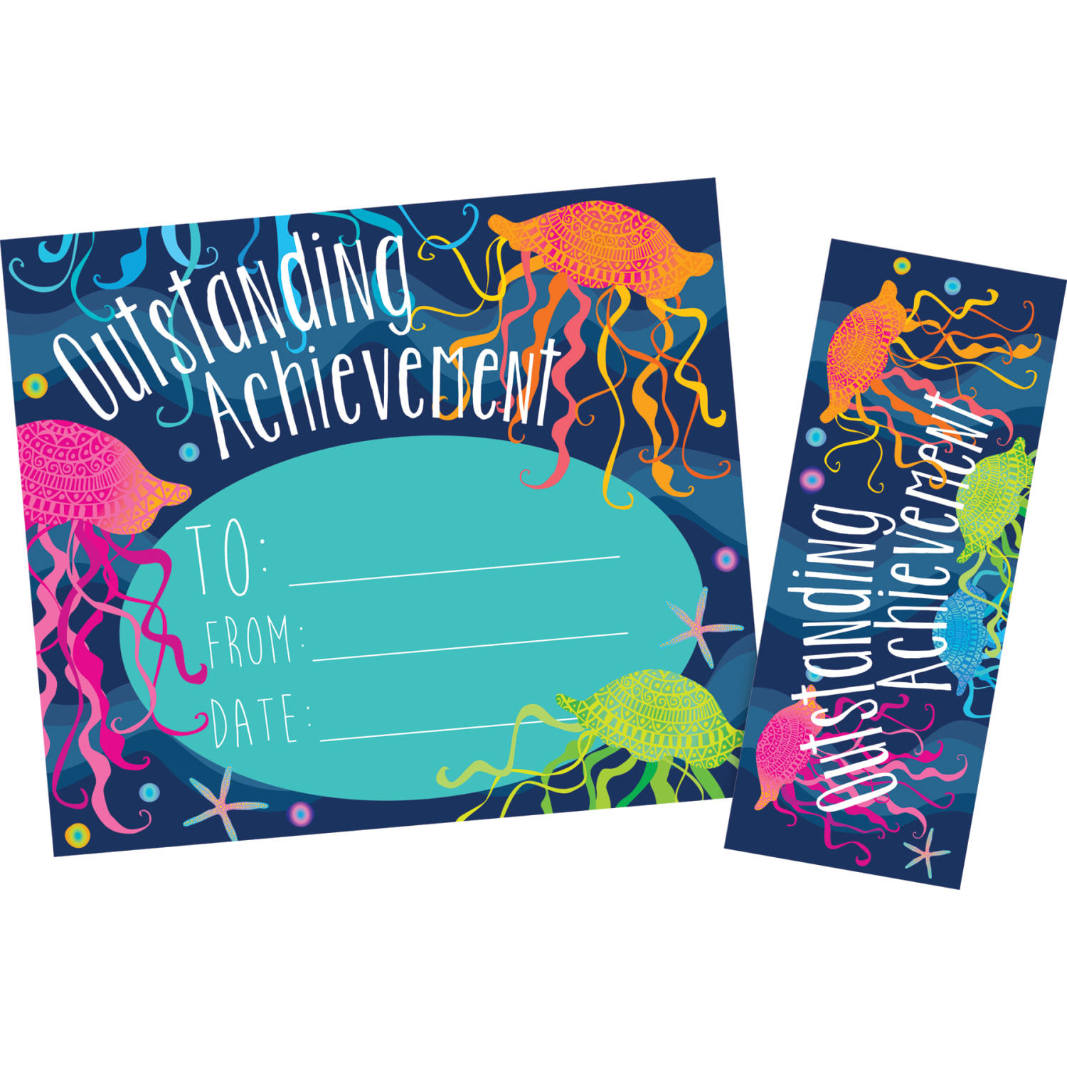 Barker Creek Kai Ola Awards & Bookmarks, Outstanding Achievement, 8-1/2in x 5-1/2in, Set Of 60 - Image 3