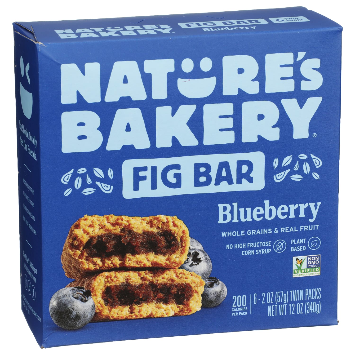 Natures Bakery Fig Bars, Whole Wheat Blueberry, 2 Oz, Total Qty 36 - Image 3