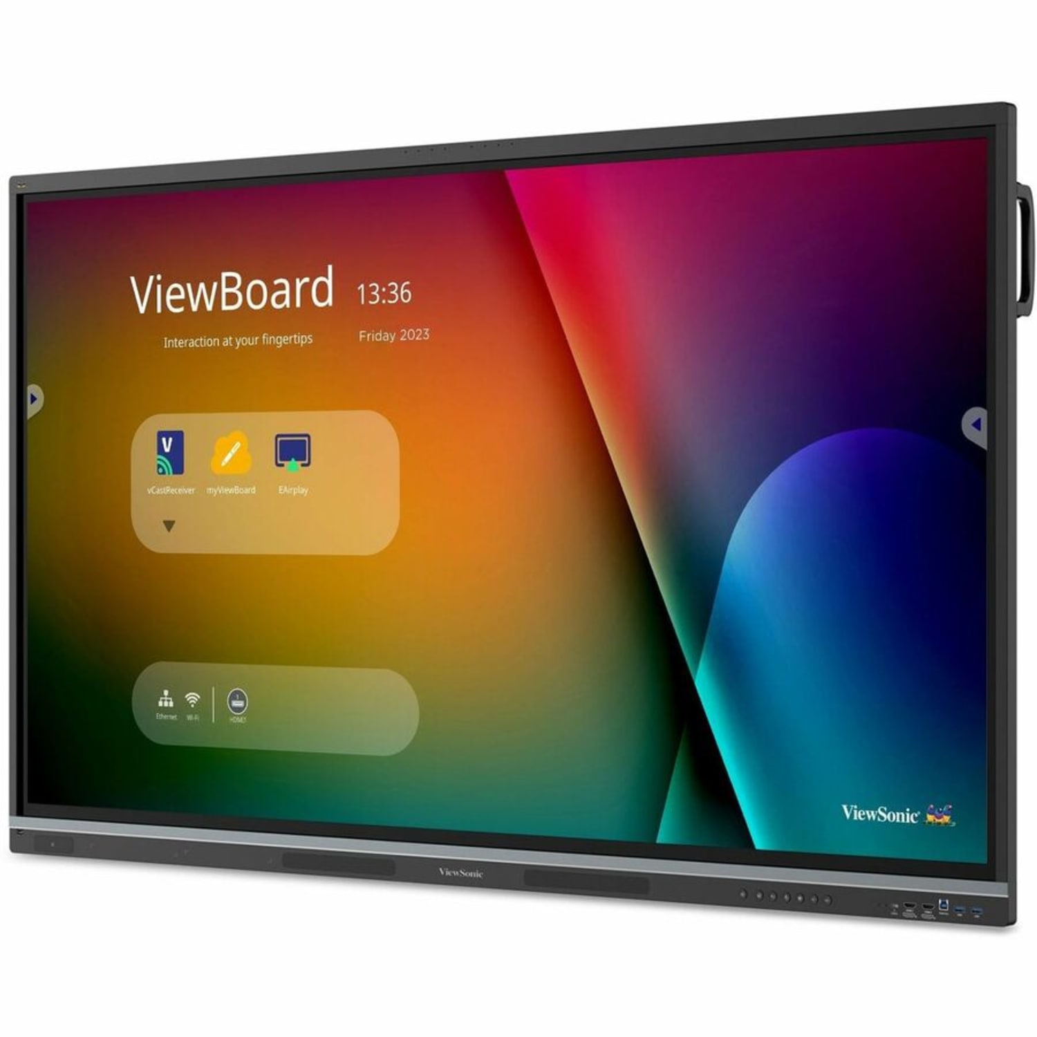 ViewSonic IFP8651 86in 4K ViewBoard Interactive Smart Board with Integrated Education Software, Android 14 - Image 6