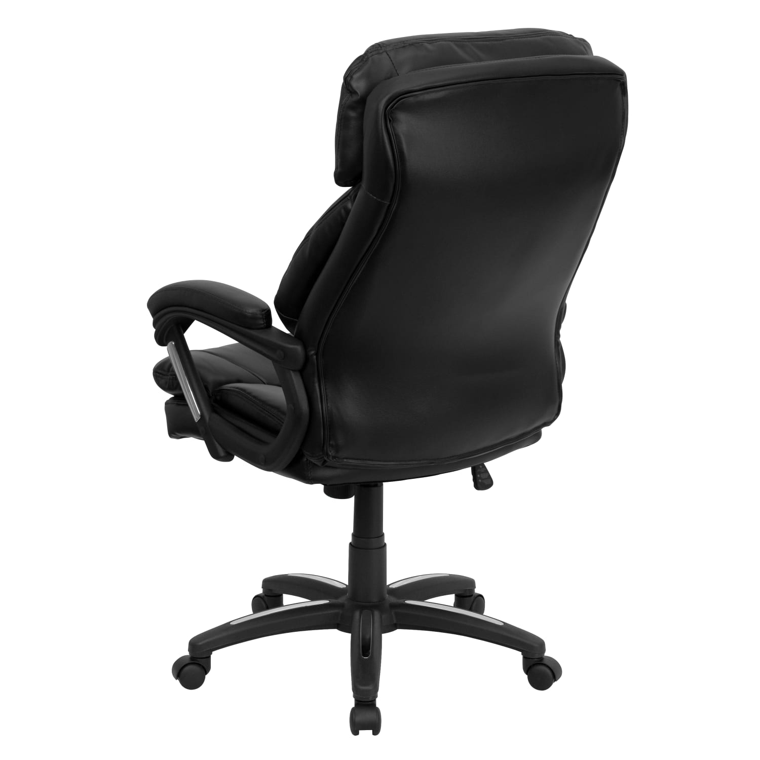 Flash Furniture Ergonomic LeatherSoft High-Back Executive Office Chair, Black - Image 6