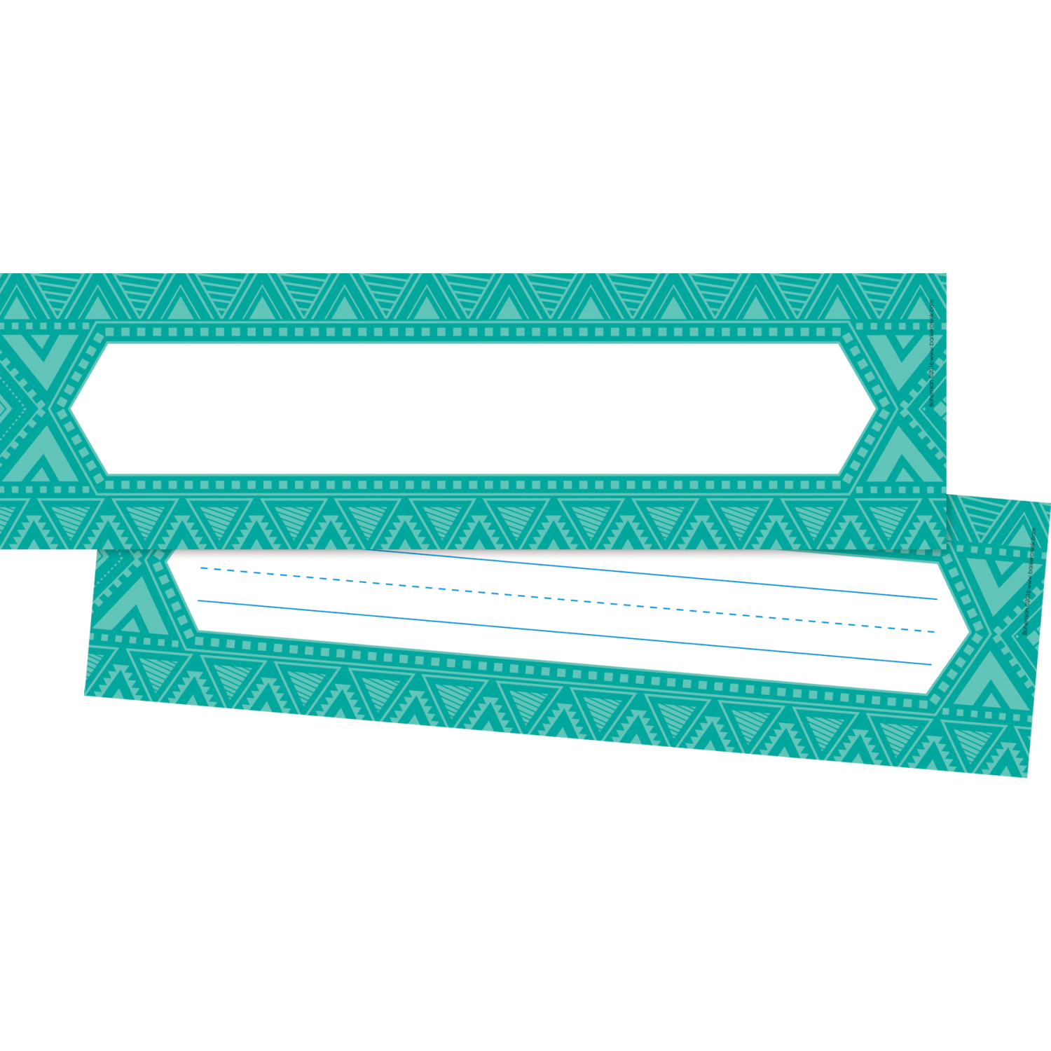 Barker Creek Double-Sided Desk Tags/Bulletin Board Signs, 3 1/2in x 12in, Bohemian, Pack Of 36 - Image 5