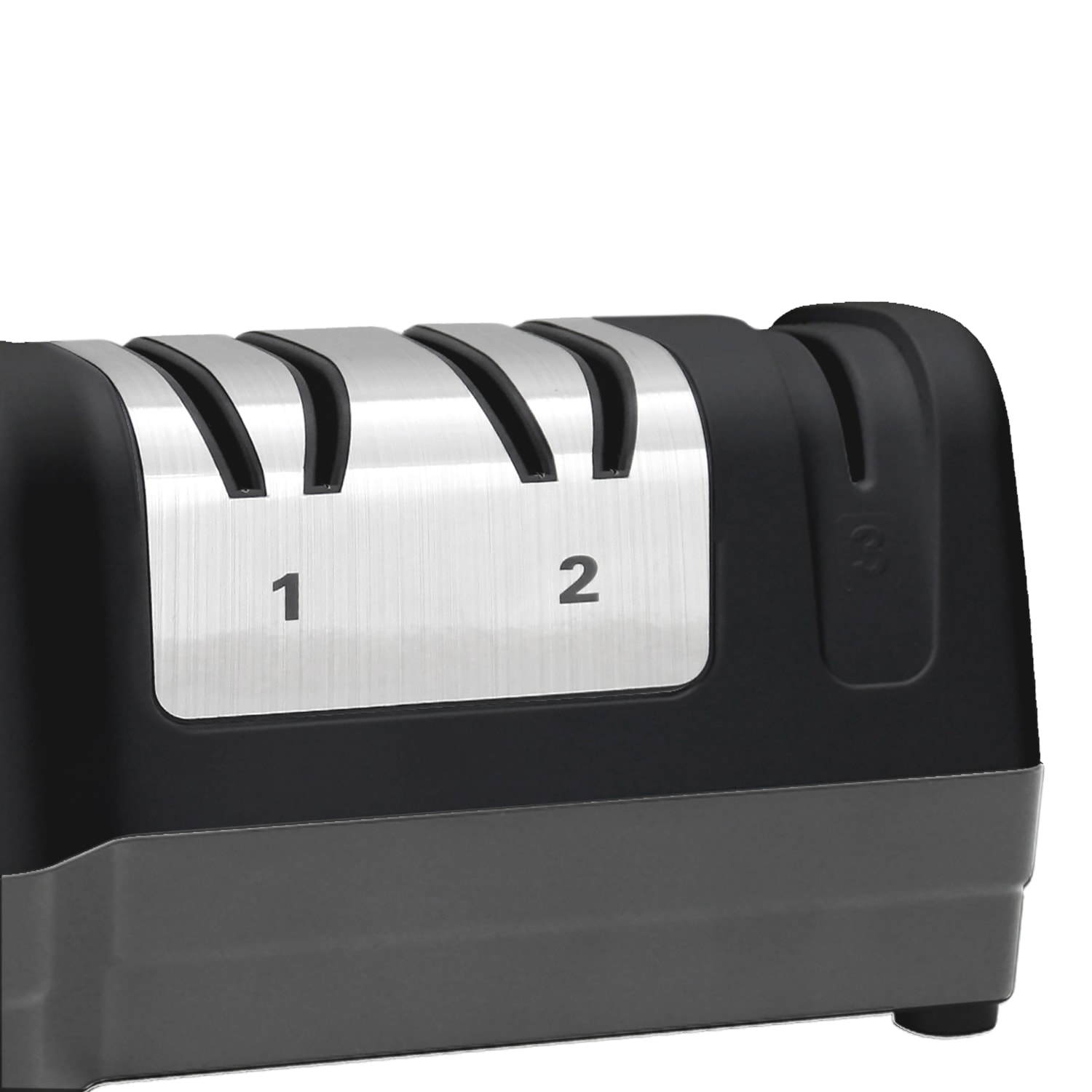 Edgecraft Chefs Choice 3-Stage Hybrid Knife Sharpener, Black/Silver - Image 6