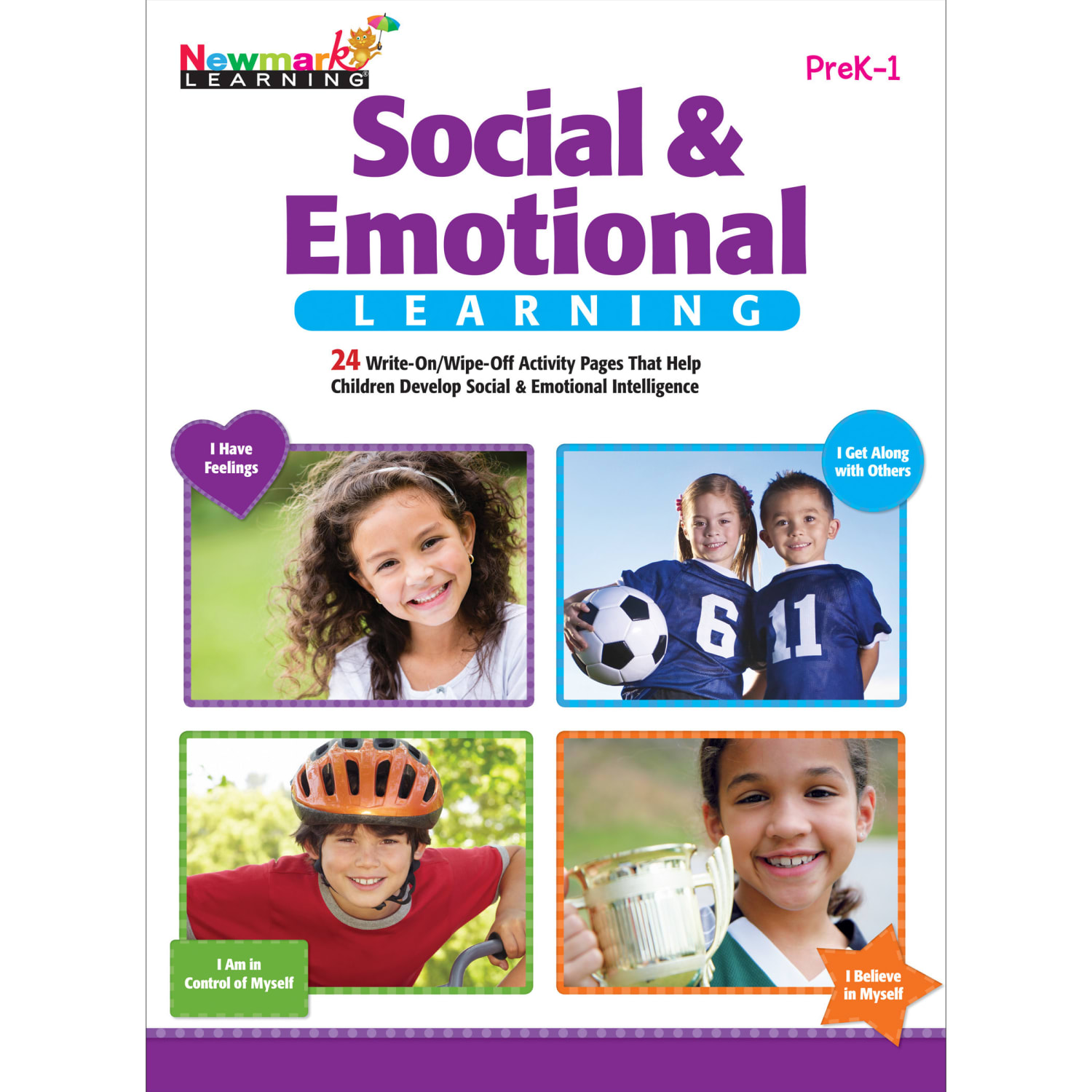 Newmark Learning Flip Chart, Social and Emotional Learning, Grade Pre-K To 1 - Image 3