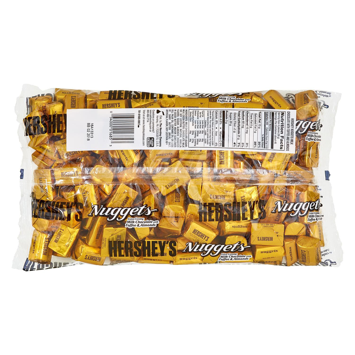 Hersheys Nuggets Milk Chocolates With Toffee And Almonds, 60 Oz - Image 4