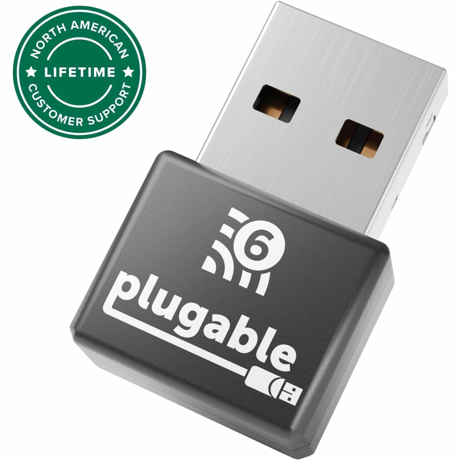 Plugable USB 2.0 Wireless N 802.11n 150 Mbps Nano WiFi Network Adapter - (Realtek RTL8188EUS Chipset) Plug and Play for Windows - Driverless