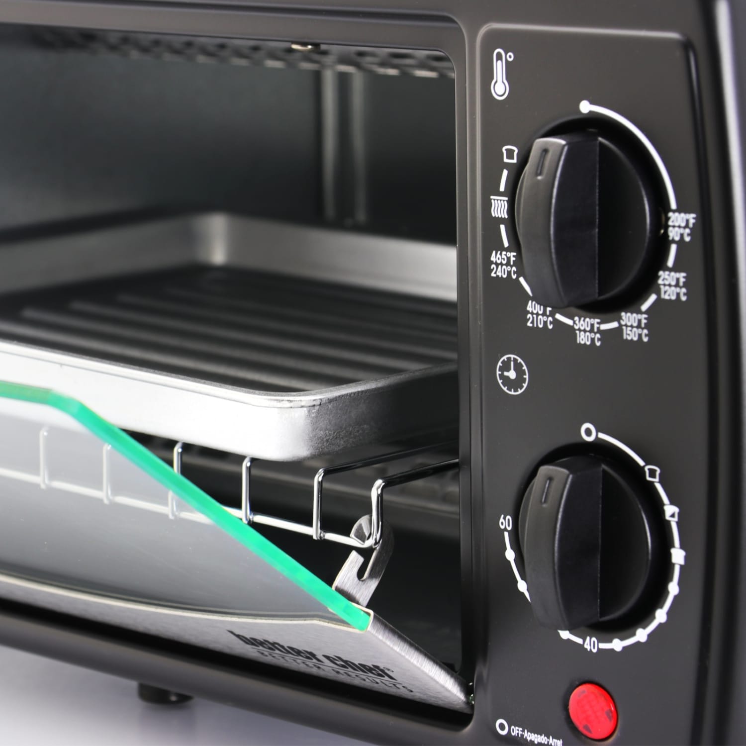 Better Chef Toaster Oven With Broiler, 9 L, Black/Stainless Steel - Image 3