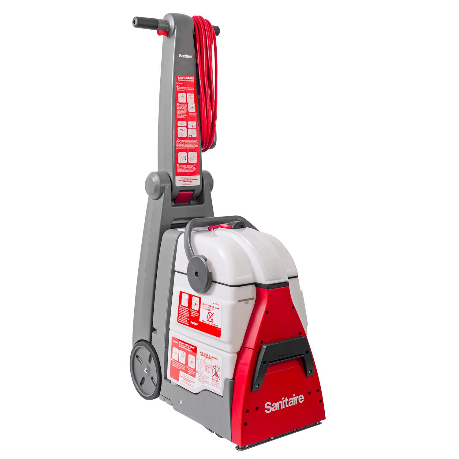 Sanitaire RESTORE Carpet Extractor Commercial Upright Carpet Cleaner, Red - Image 3