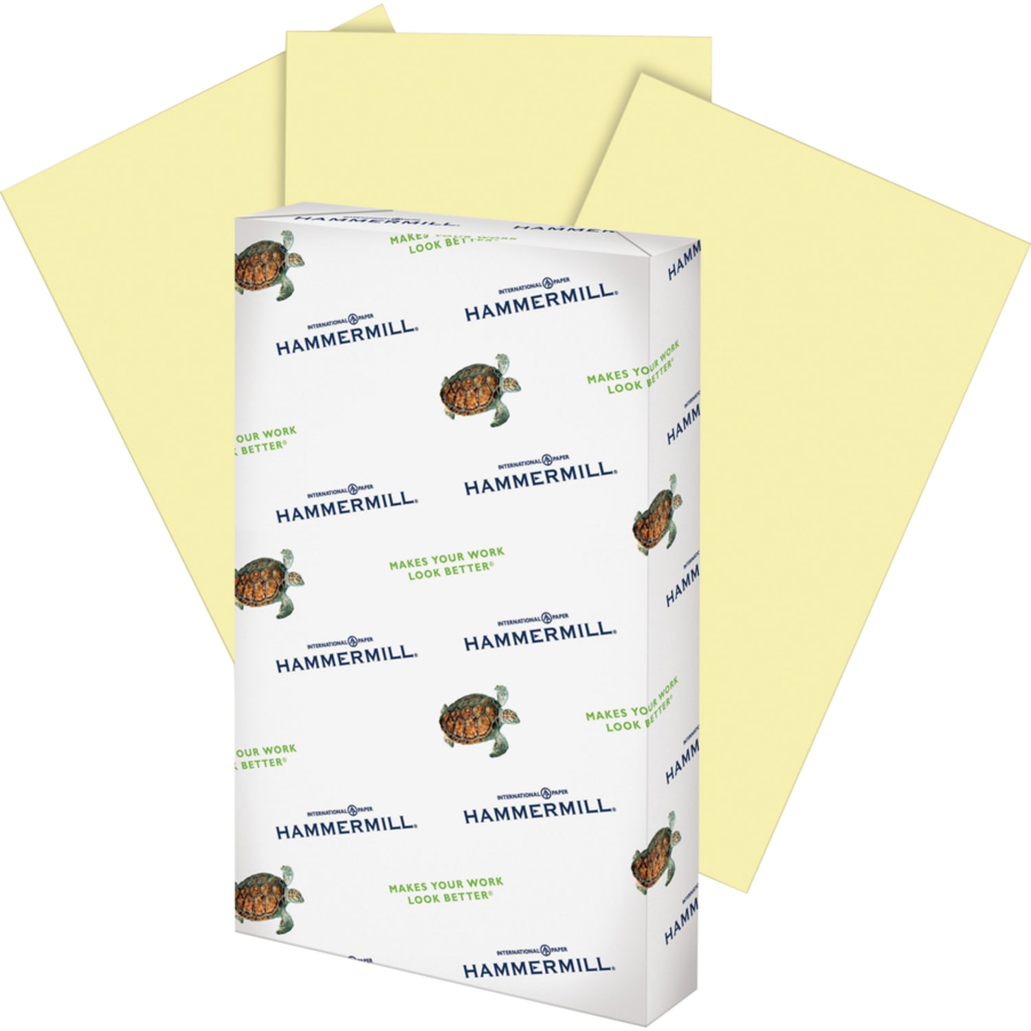 Hammermill Colors Printer & Copy Paper, 10 Reams, Canary, Legal (8.5in x 14in), 5000 Sheets Per Case, 20 Lb - Image 3