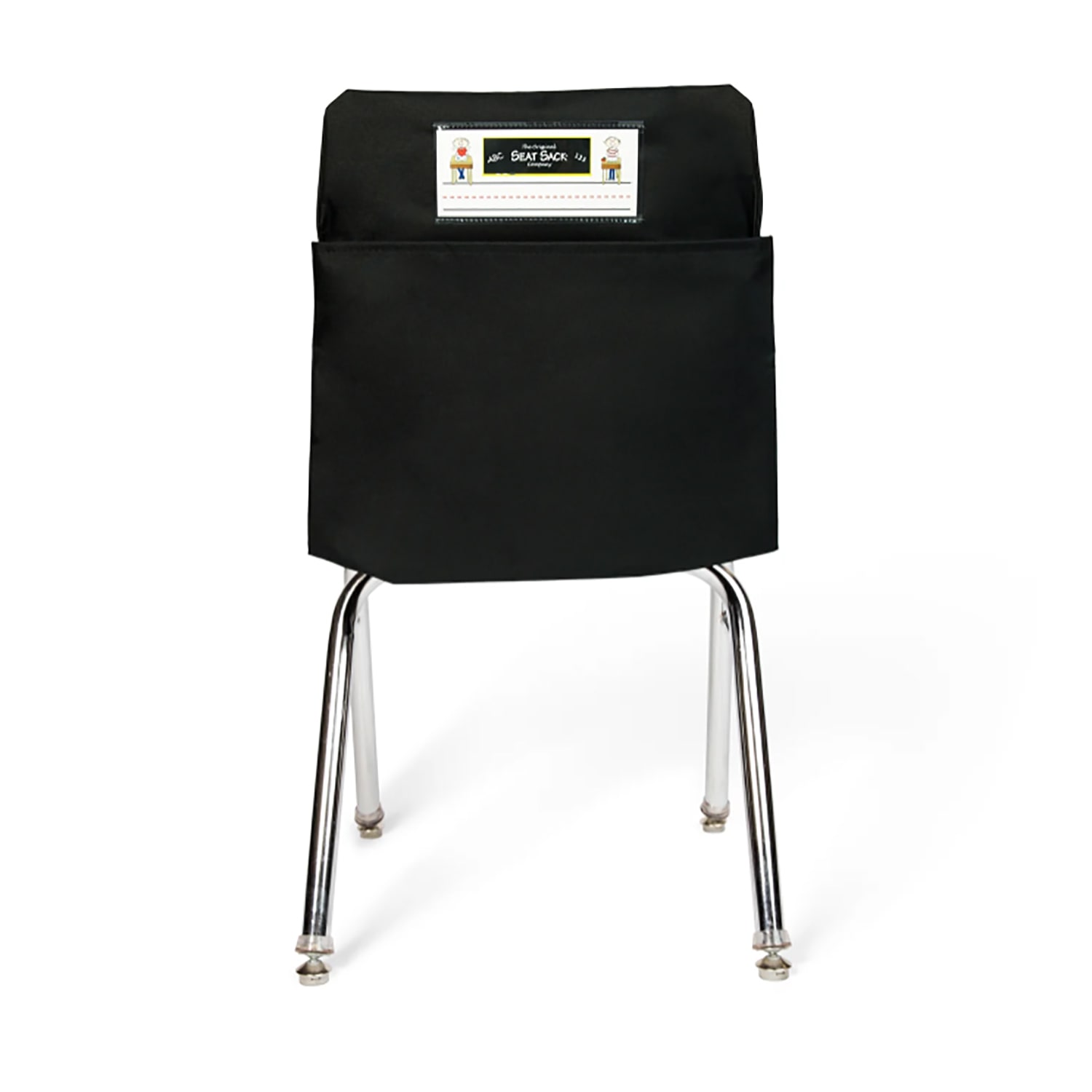 Seat Sack Seat Sack Chair Pocket, 14in x 14-1/2in, Black