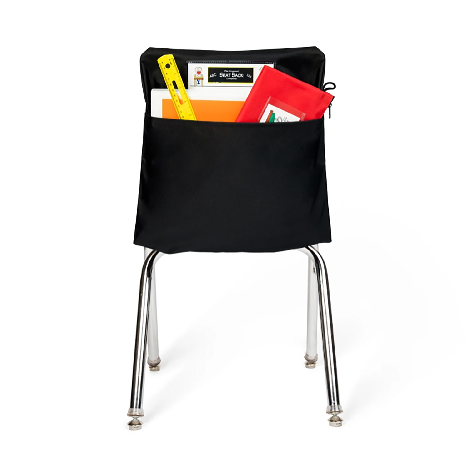 Seat Sack Seat Sack Chair Pocket, 14in x 14-1/2in, Black - Image 3