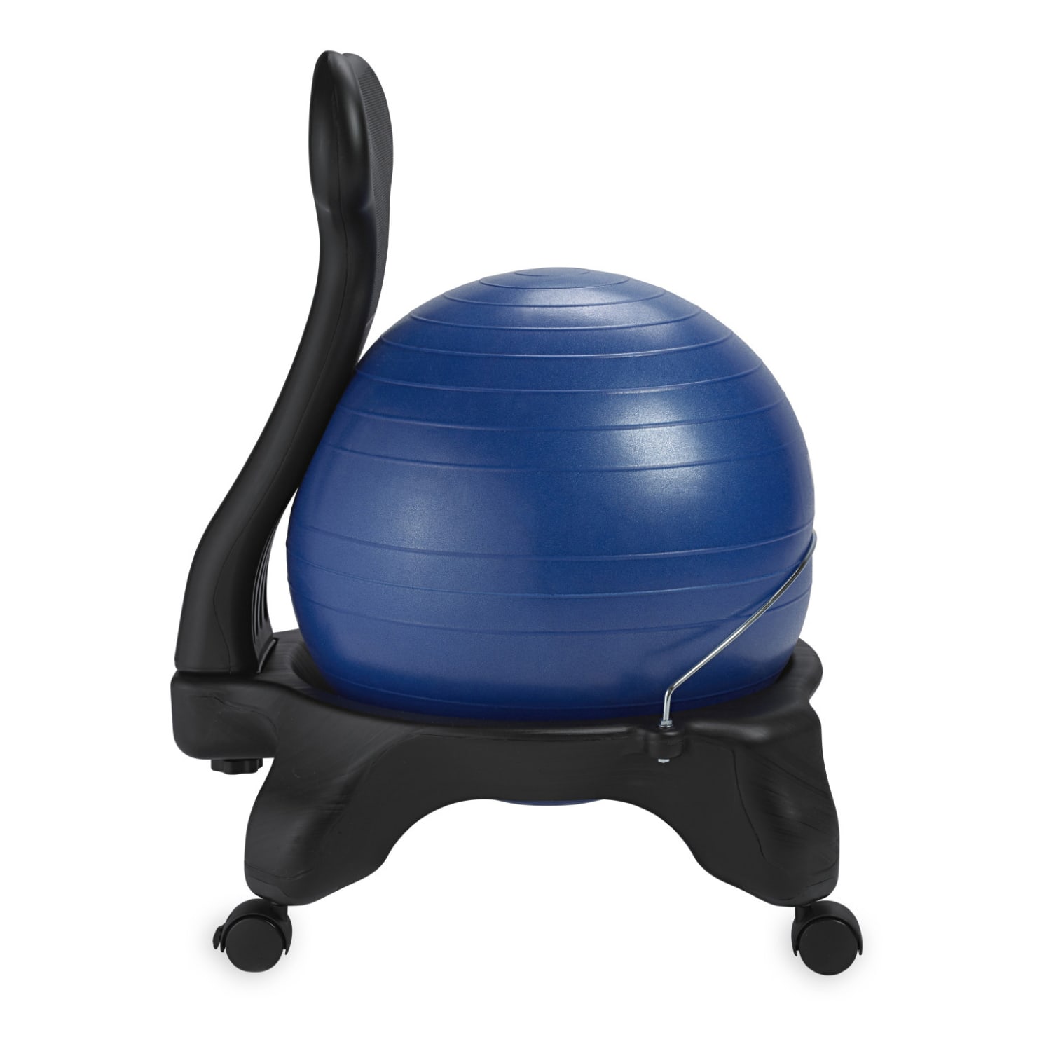 Gaiam Classic Balance Ball Chair, Blue - Image 3