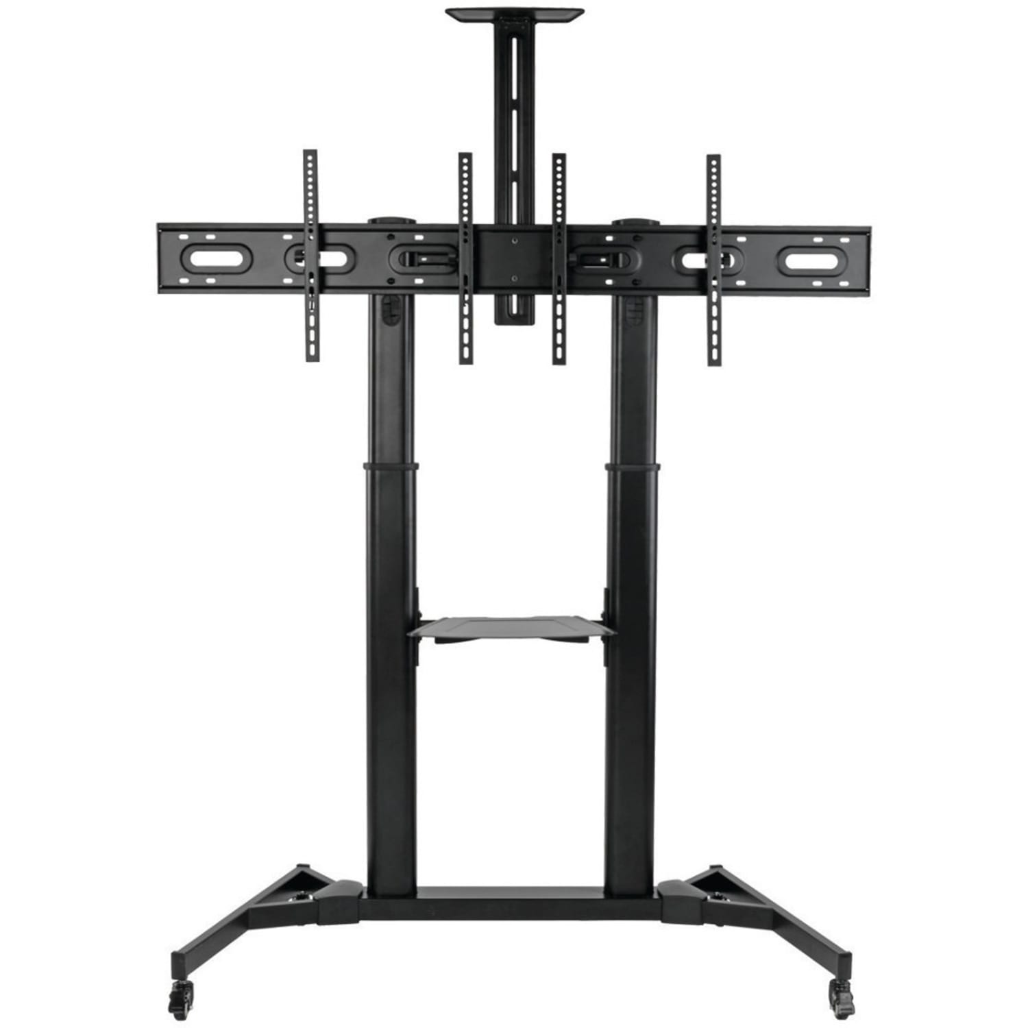 Eaton Tripp Lite Series Dual Screen Mobile TV Floor Stand Cart Height-Adjustable 35-45in - Cart (fasteners, wrench) - for 2 monitors - steel - black - screen size: 35in- 45in - Image 3