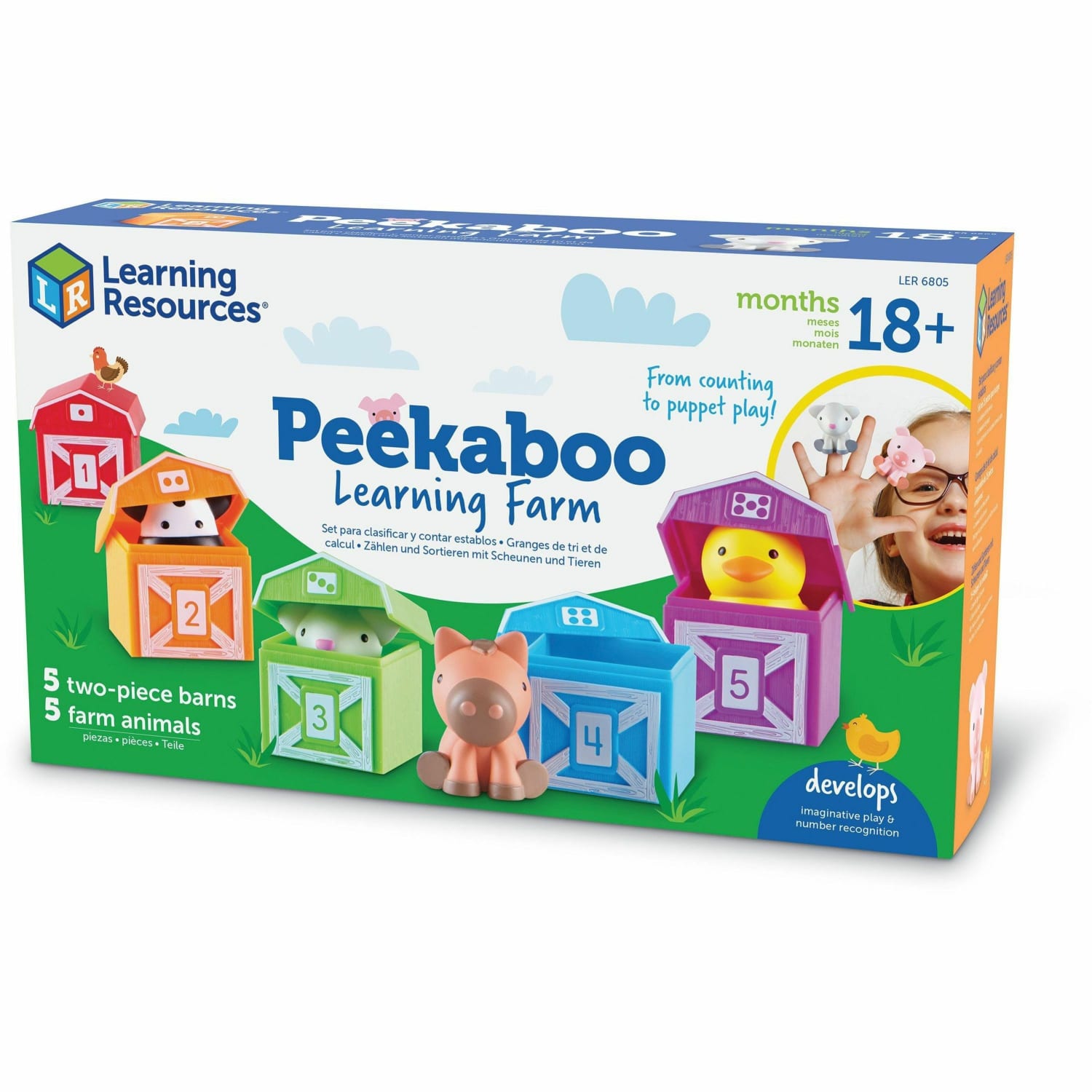 Learning Resources Peekaboo Learning Farm - Image 5