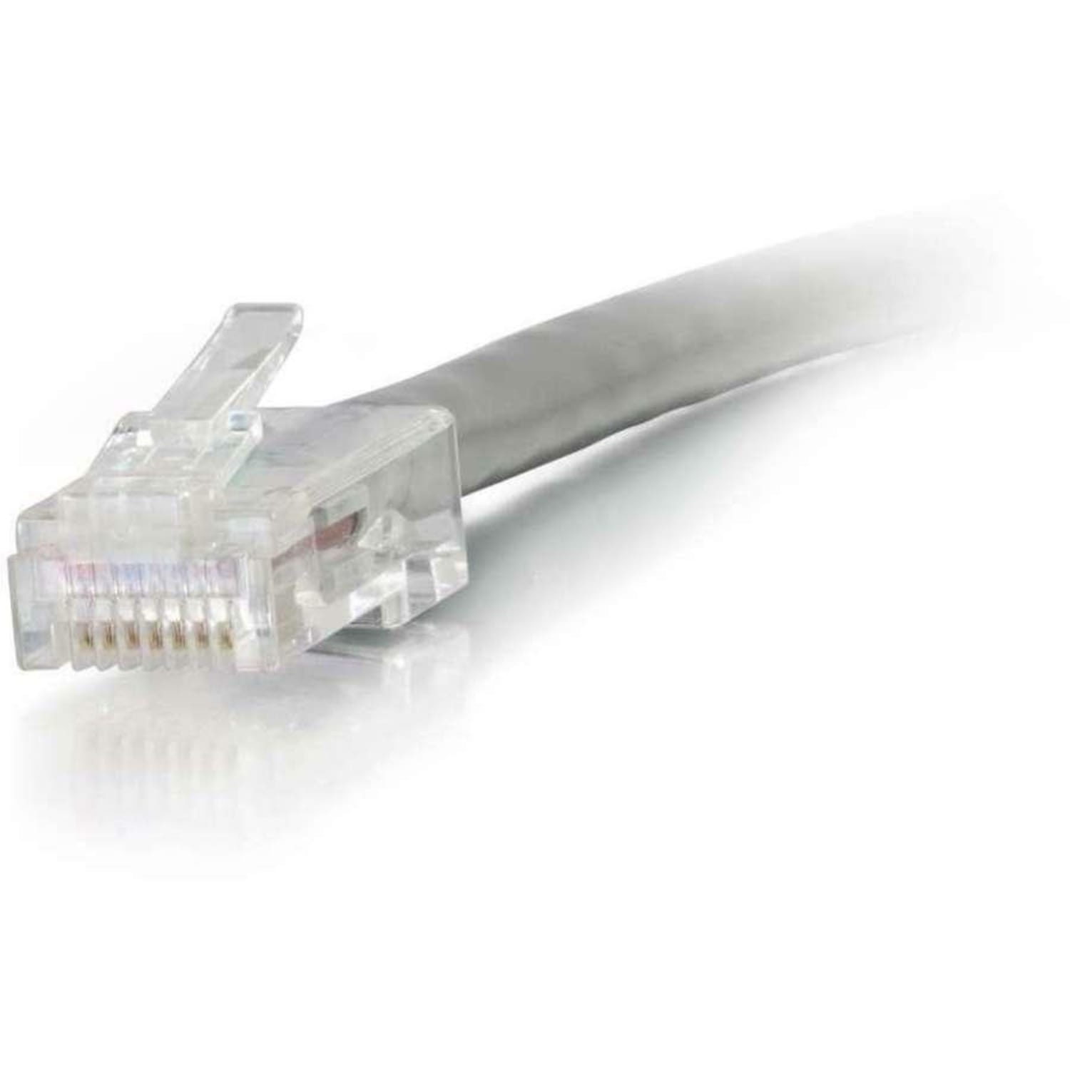 C2G-15ft Cat5e Non-Booted Unshielded (UTP) Network Patch Cable - Gray - Category 5e for Network Device - RJ-45 Male - RJ-45 Male - 15ft - Gray - Image 5