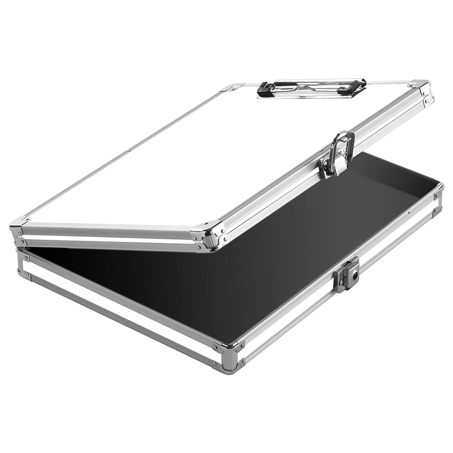 Vaultz Locking Storage Clipboard, 2in x 10in, White - Image 3