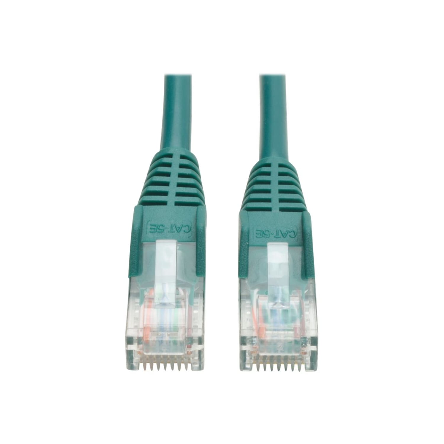 Eaton Tripp Lite Series Cat5e 350 MHz Snagless Molded (UTP) Ethernet Cable (RJ45 M/M), PoE - Green, 5 ft. (1.52 m) - N001005GN