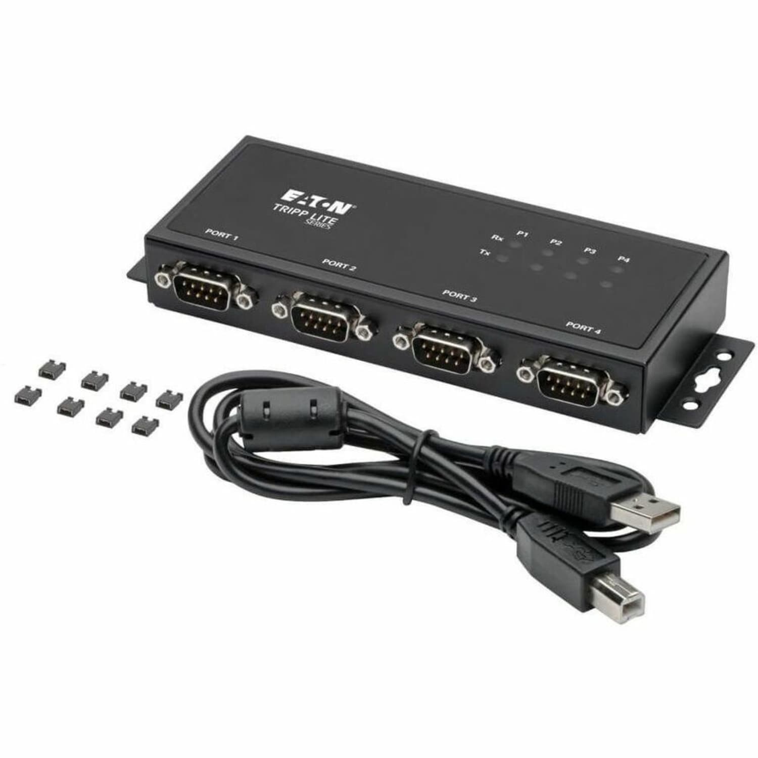 Eaton Tripp Lite Series 4-Port RS-422/RS-485 USB to Serial FTDI Adapter with COM Retention (USB-B to DB9 F/M) - U208004IND - Image 6